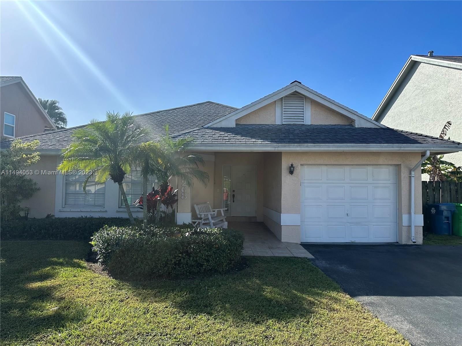 Real estate property located at 12268 31st St, Broward County, SAWGRASS ESTATES, Sunrise, FL