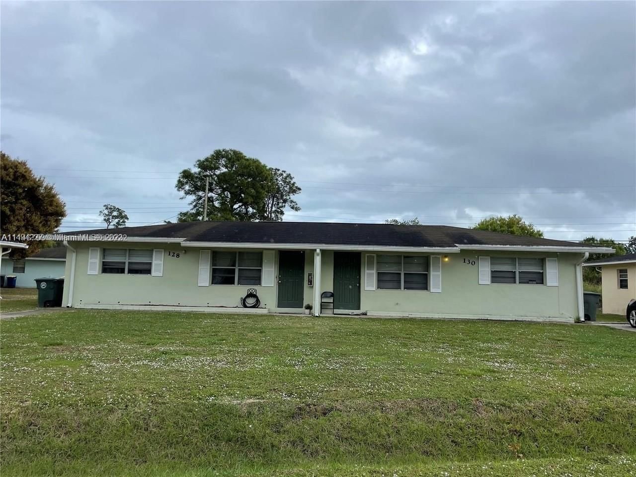 Real estate property located at 128 Westglen Dr, St Lucie County, WESTGLEN SUBDIVISION, Fort Pierce, FL