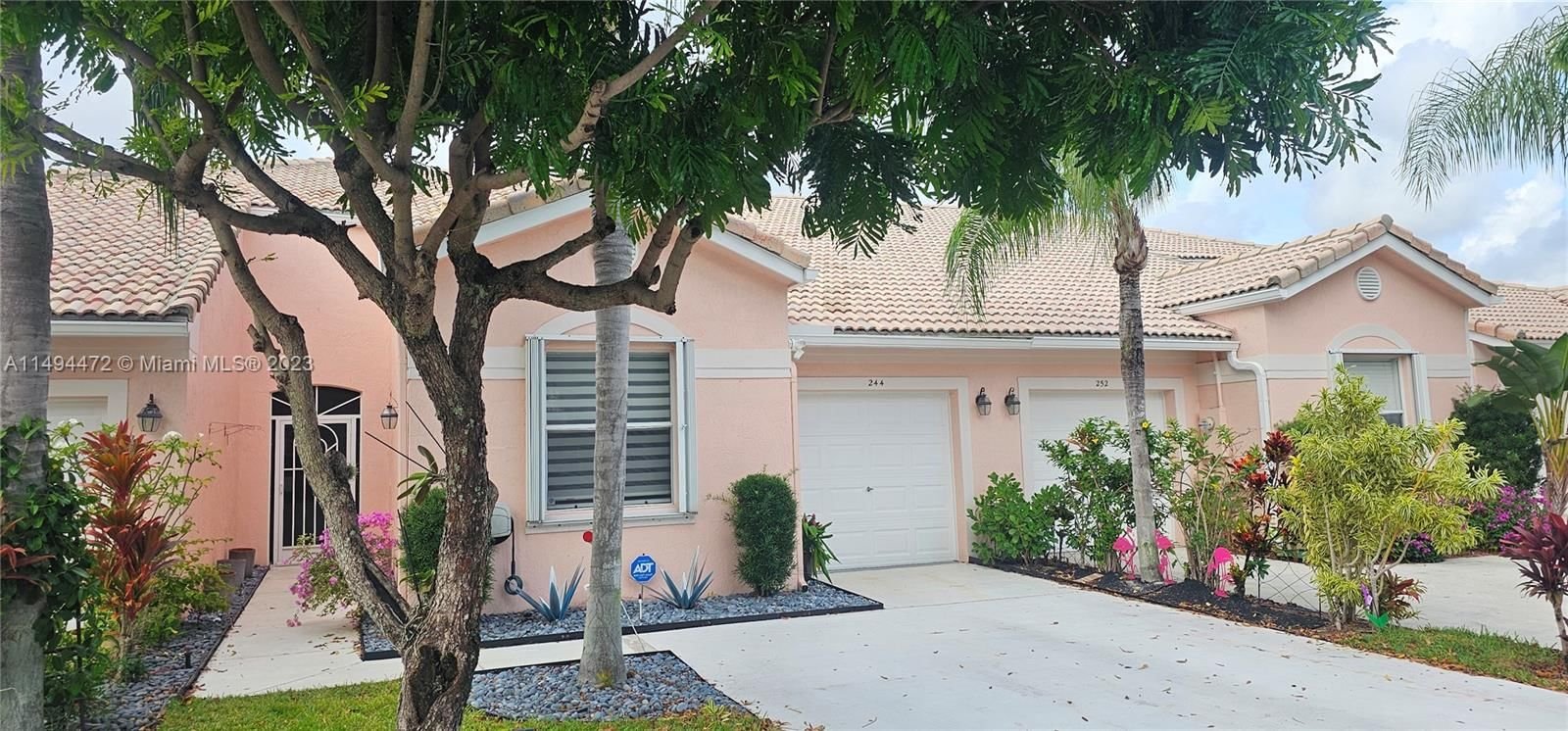 Real estate property located at 244 Coral Trace Ct #244, Palm Beach County, CORAL TRACE, Delray Beach, FL