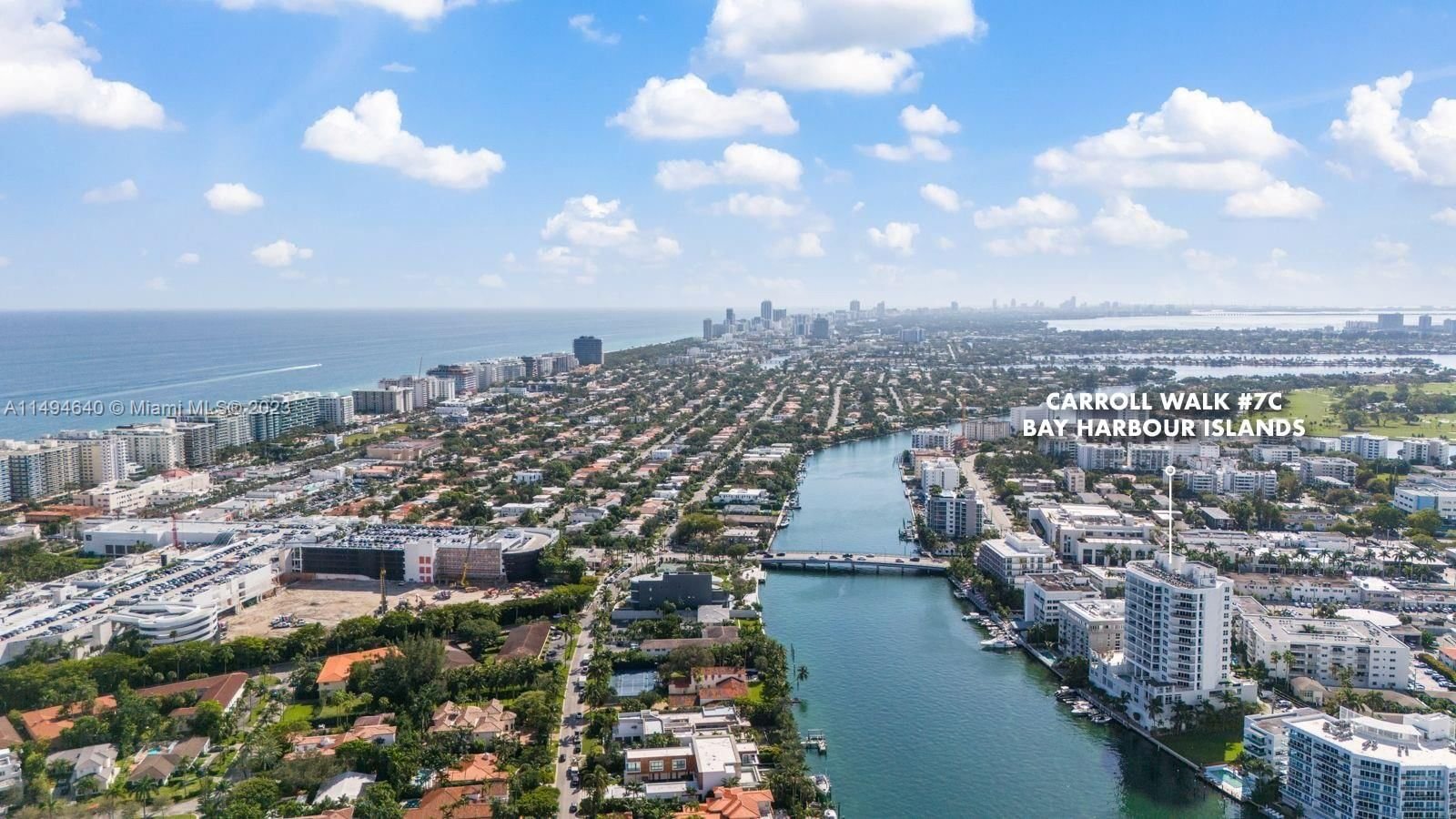 Real estate property located at 9751 BAY HARBOR DR #7C, Miami-Dade County, CARROLL WALK CONDO, Bay Harbor Islands, FL