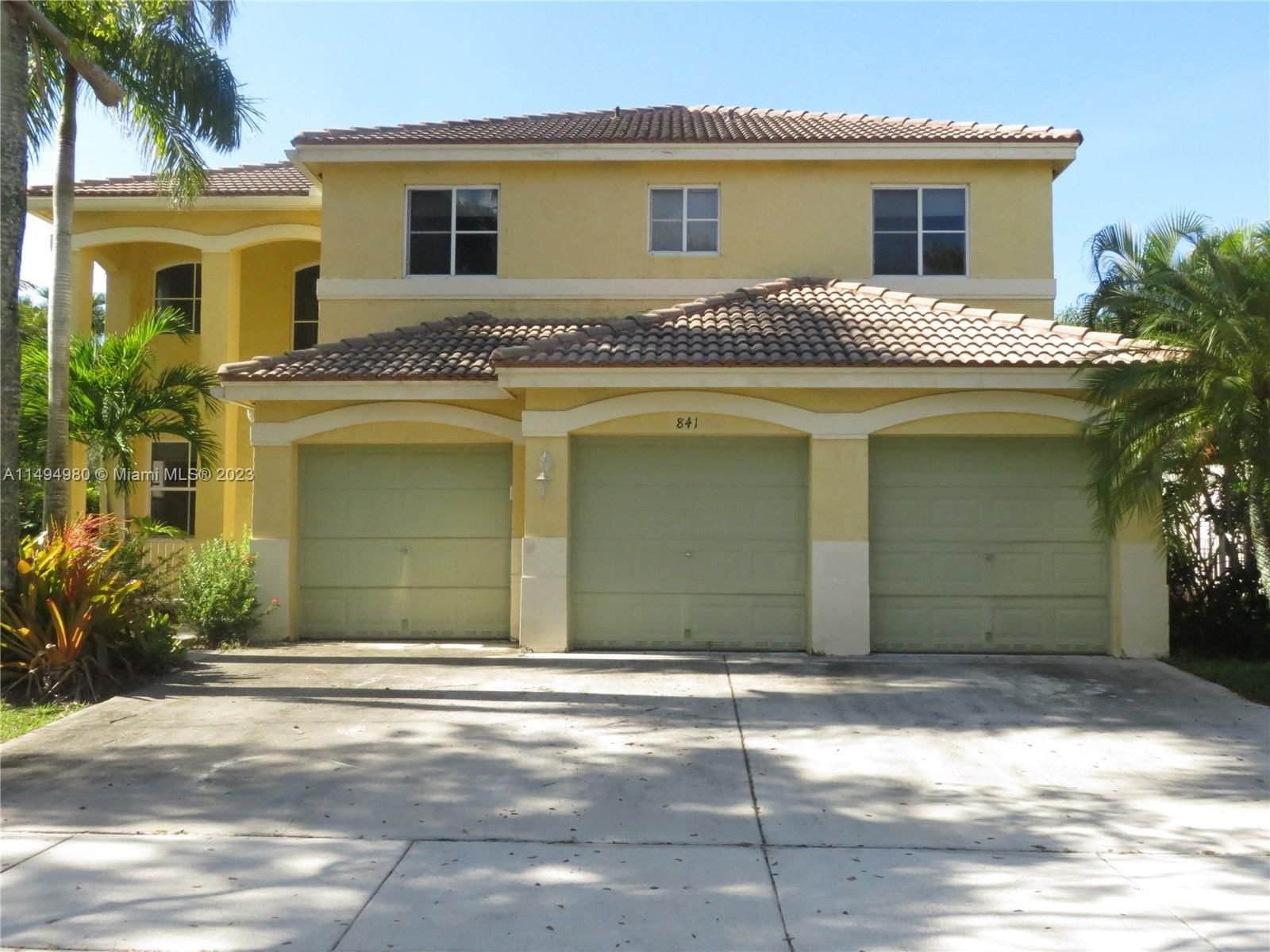 Real estate property located at 841 Lavender Cir, Broward County, SECTOR 2-PARCELS 17 18 19, Weston, FL