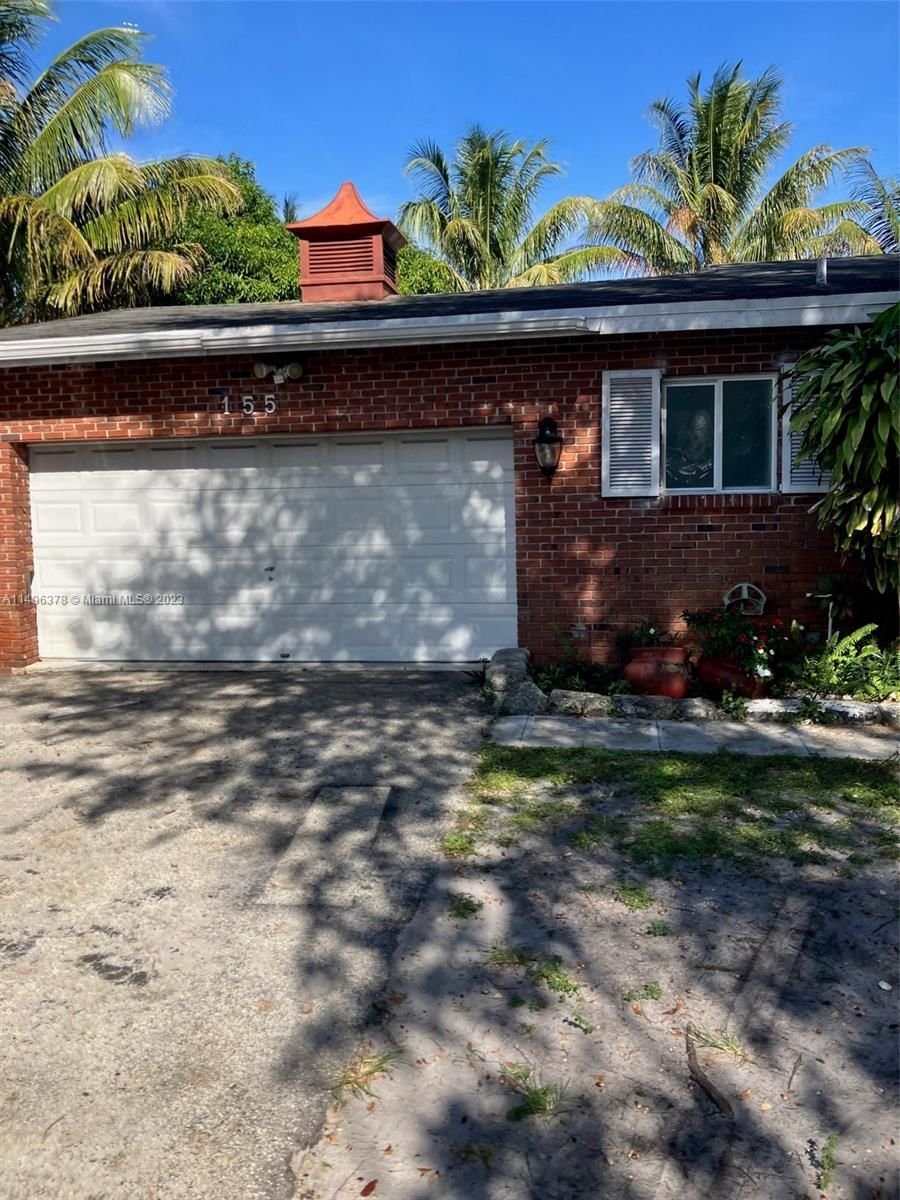 Real estate property located at 155 163rd St, Miami-Dade County, BISC GARDENS SEC C, Miami, FL