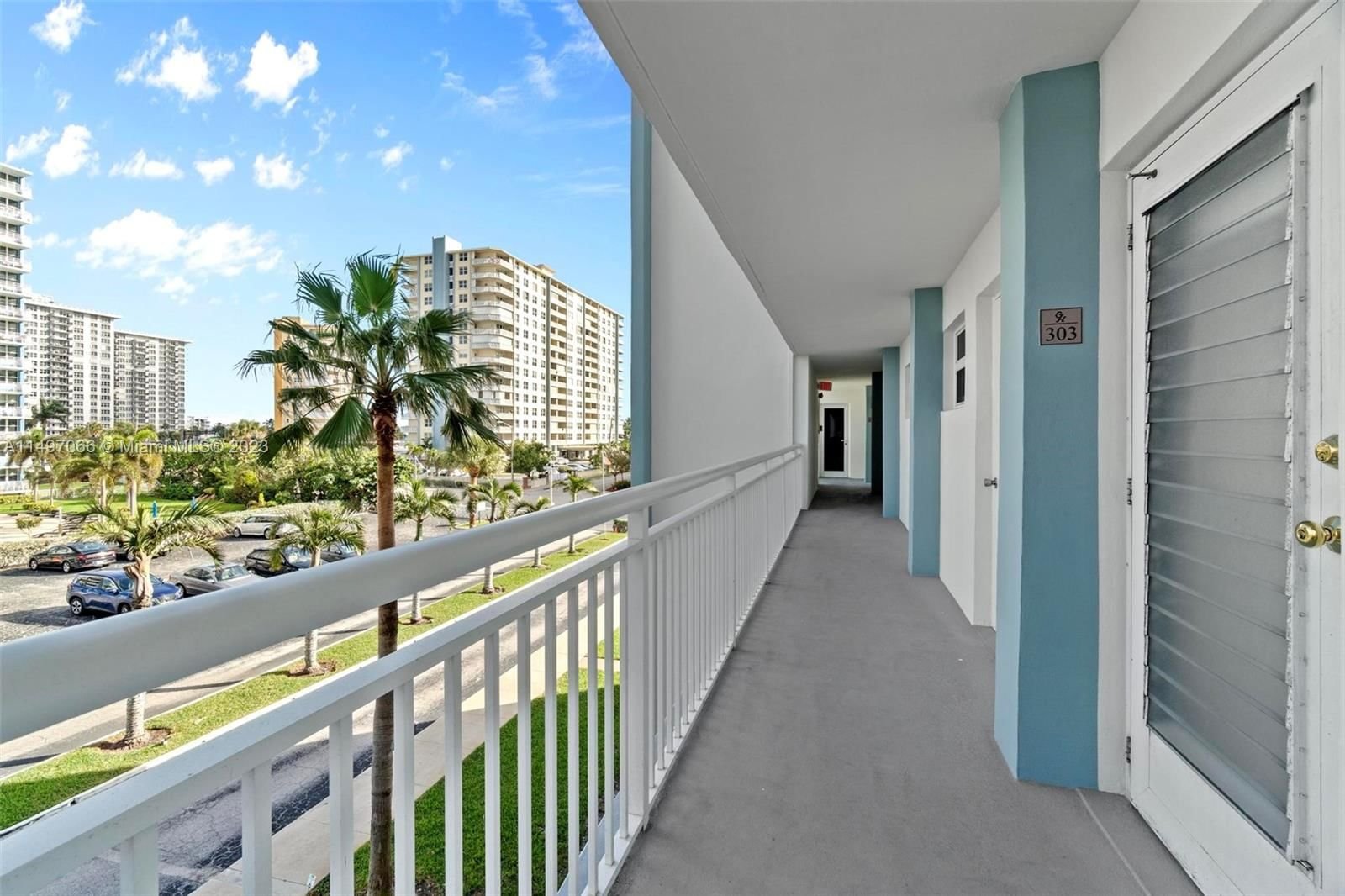 Real estate property located at 201 Ocean Blvd #303, Broward County, GRANADA HOUSE CONDOMINIUM, Pompano Beach, FL