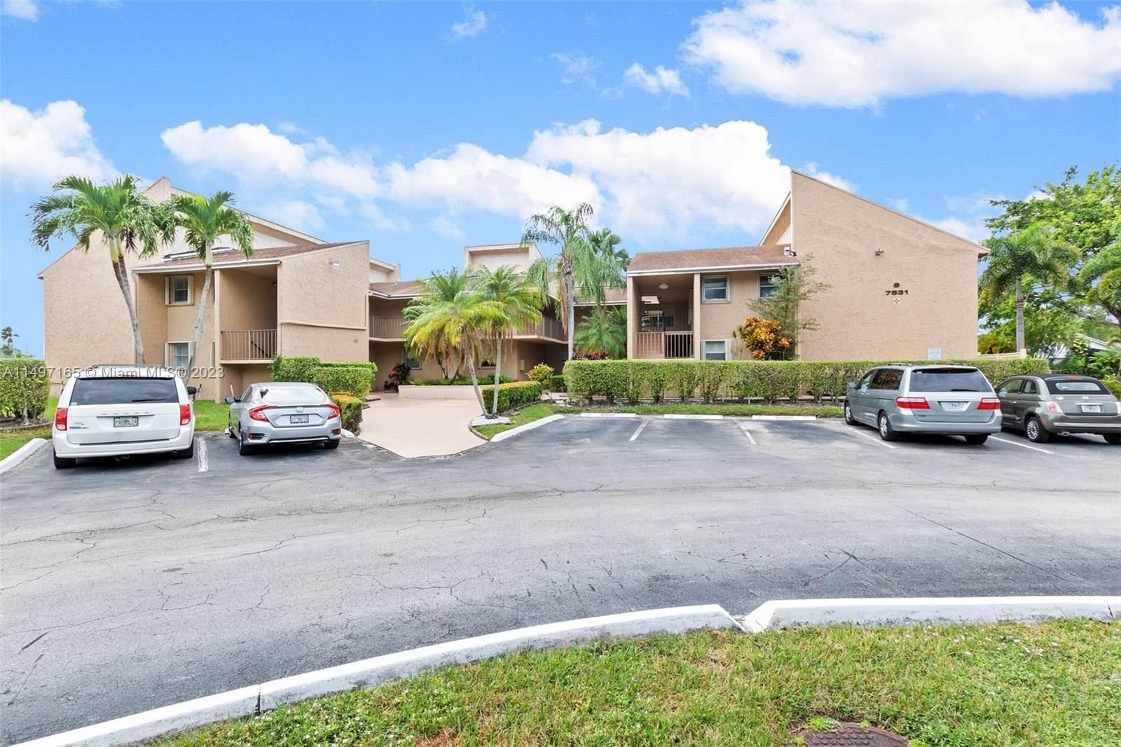 Real estate property located at 7531 86th Ter #201, Broward County, WOODMONT APT HOMES 67A, Tamarac, FL