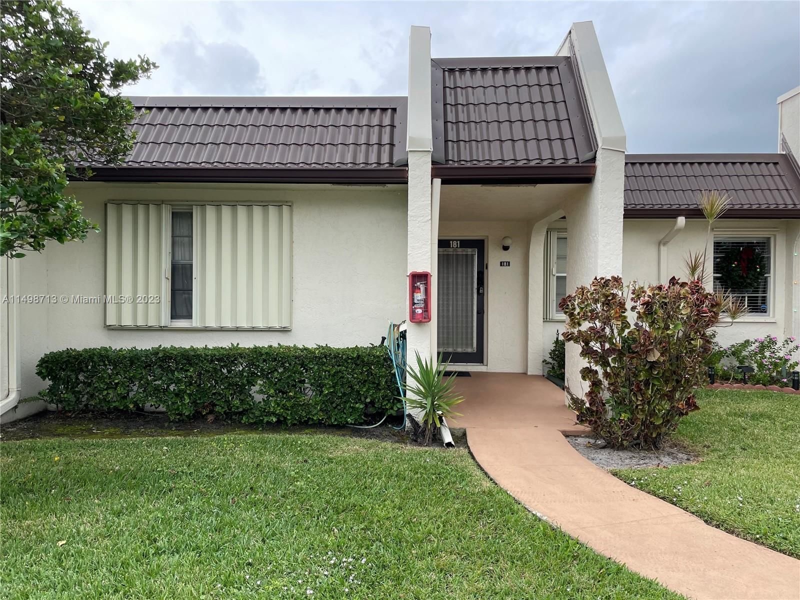 Real estate property located at 181 Lake Susan Ln #181, Palm Beach County, GOLDEN LAKES VILLAGE COND, West Palm Beach, FL