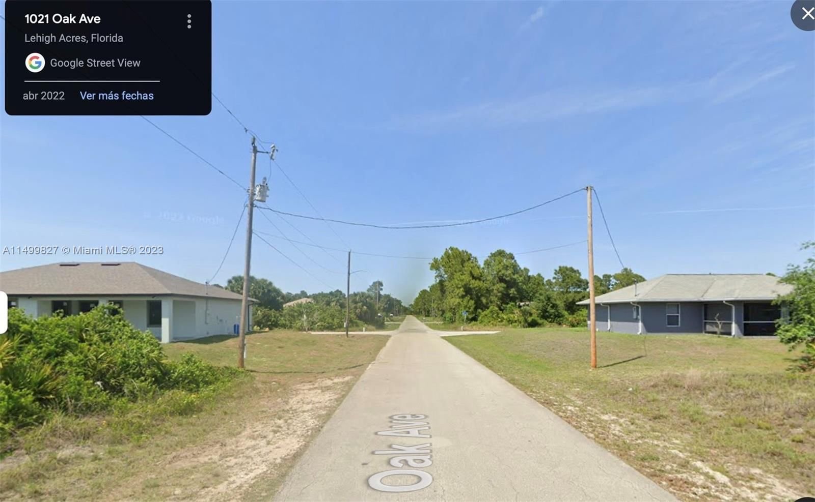 Real estate property located at 1021 Oak Ave, Lee County, none, Lehigh Acres, FL