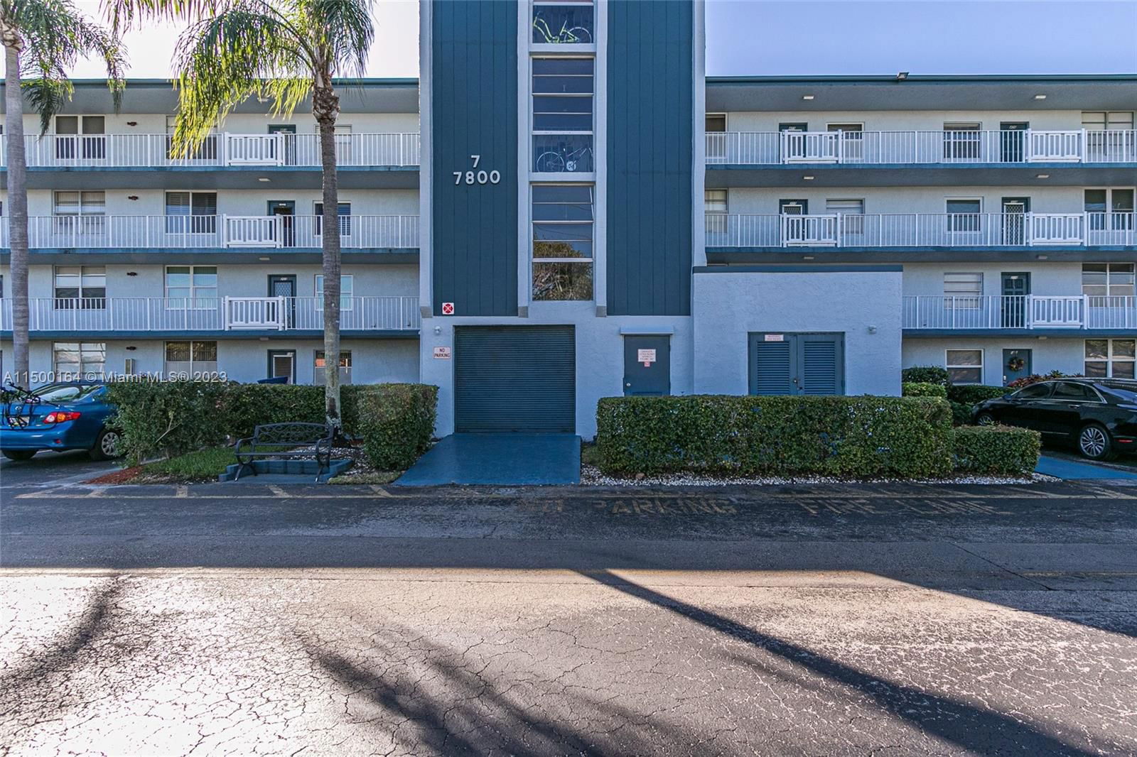 Real estate property located at 7800 18th St #402, Broward County, PALM SPRINGS 2 CONDO, Margate, FL