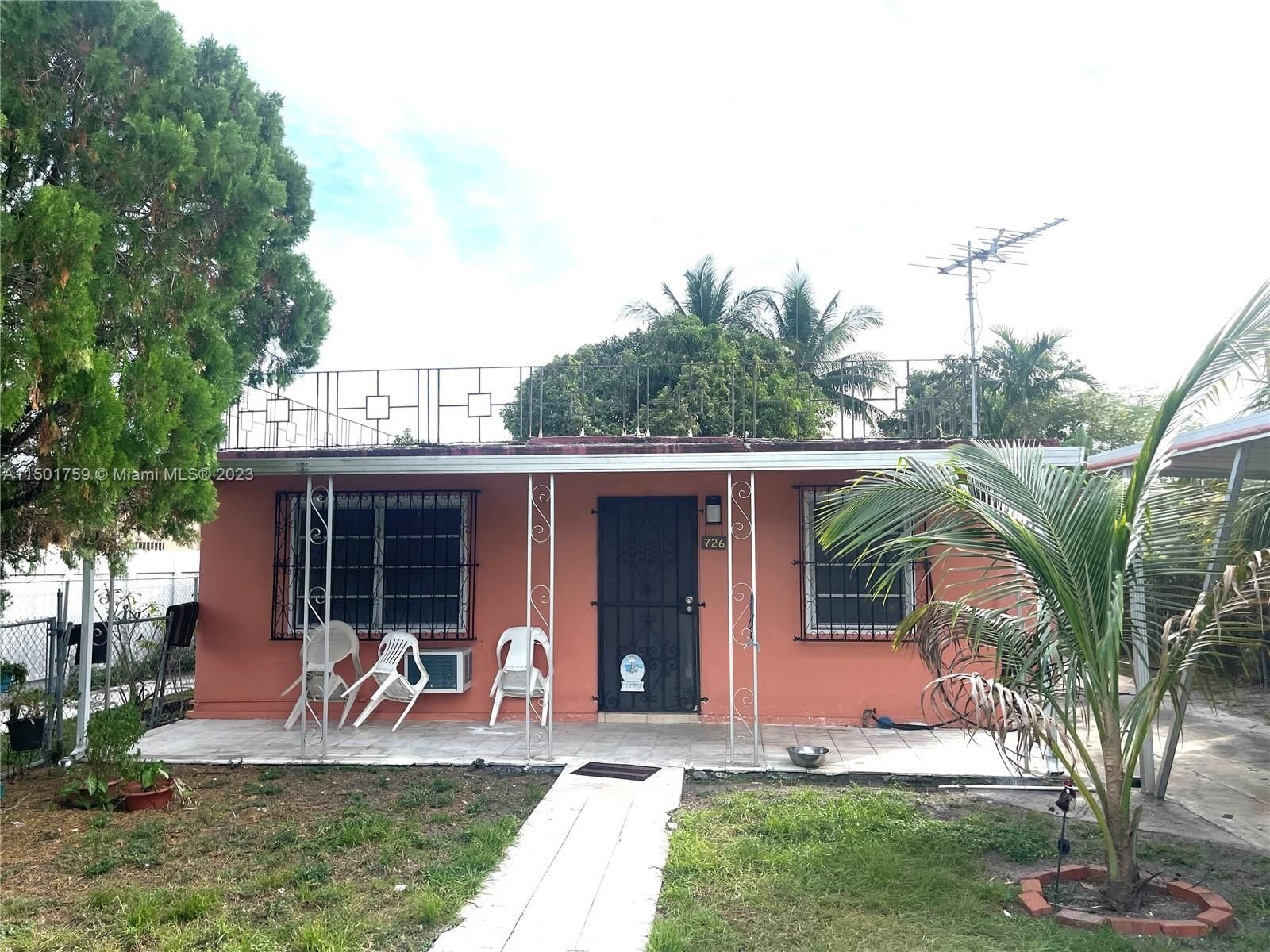 Real estate property located at 726 19th St, Miami-Dade County, HIALEAH 13TH ADDN AMD PL, Hialeah, FL