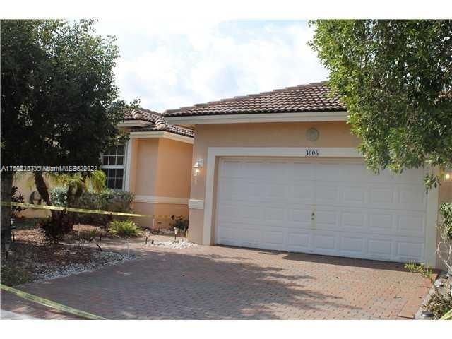 Real estate property located at 3006 138th Ave, Broward County, POD 12 AT MONARCH LAKES, Miramar, FL