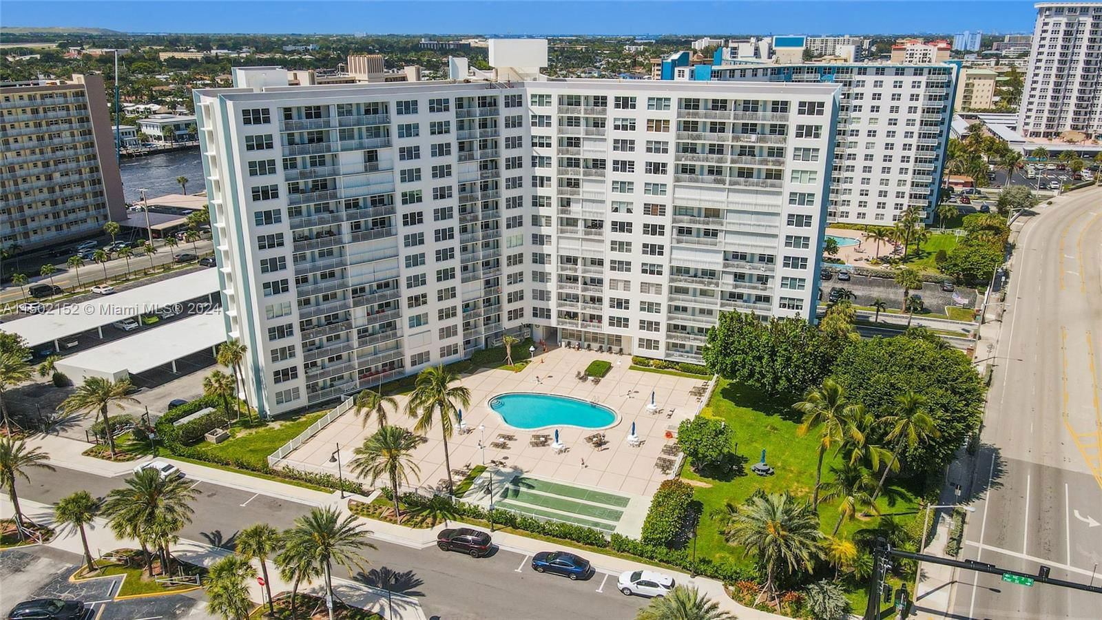 Real estate property located at 201 Ocean Blvd #407, Broward, Granada House Condominium, Pompano Beach, FL