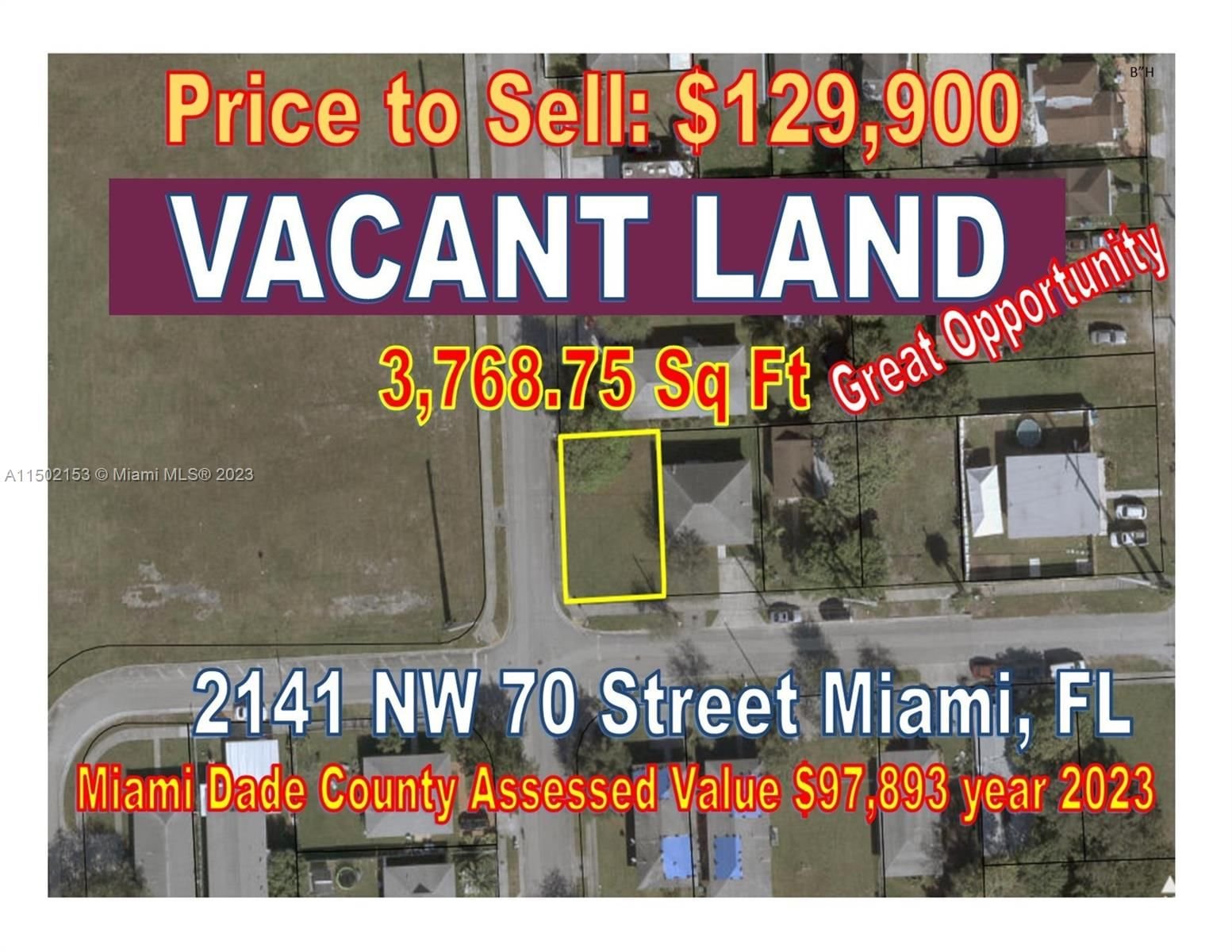 Real estate property located at 2141 70th St, Miami-Dade County, PARA VILLA HEIGHTS, Miami, FL