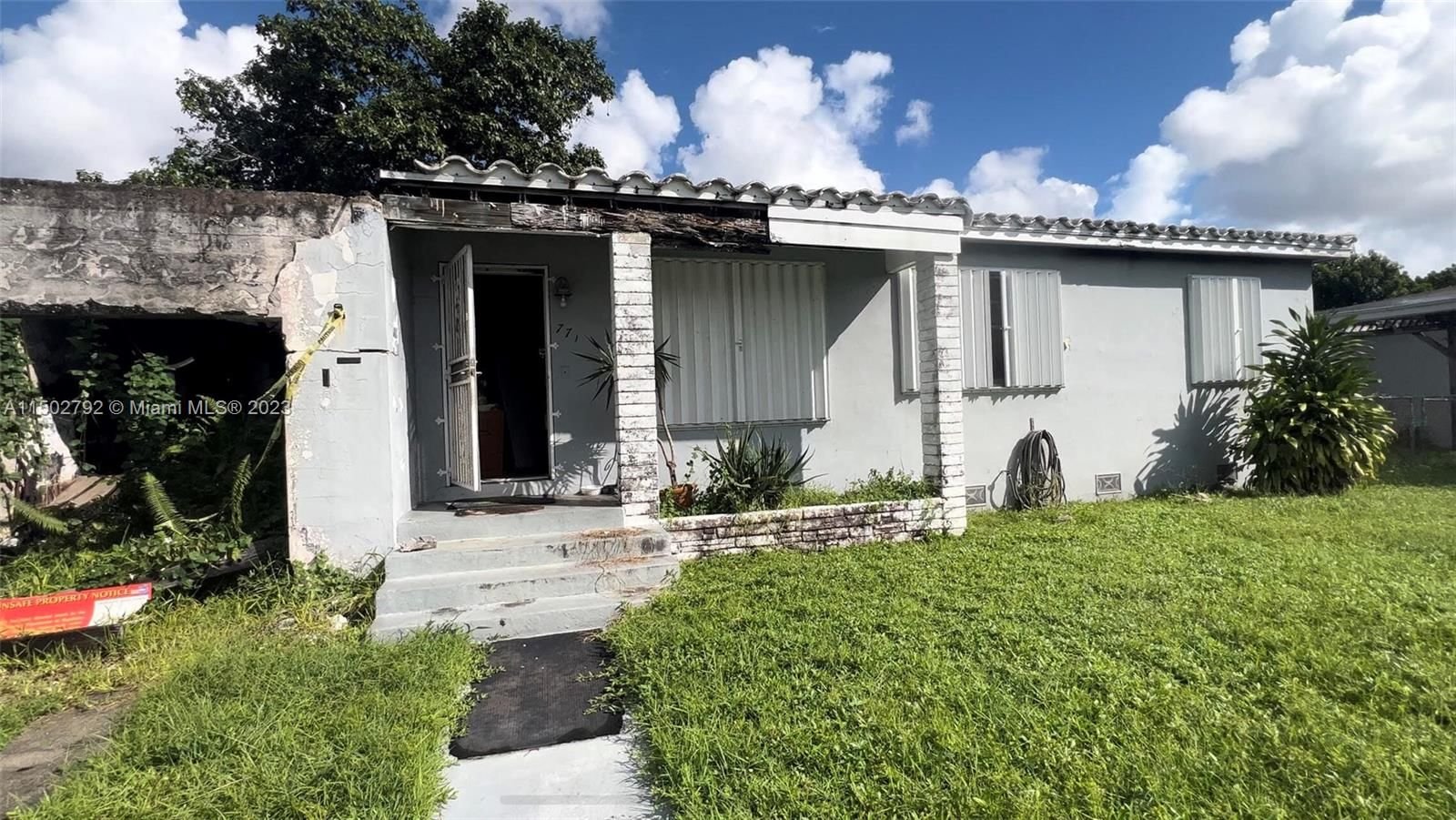 Real estate property located at 771 147th St, Miami-Dade County, BISCAYNE GARDENS SEC F PT, Miami, FL