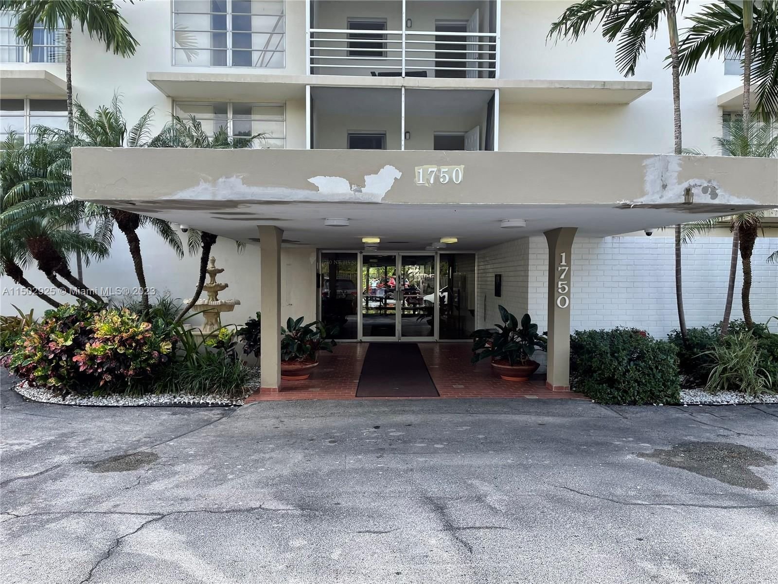 Real estate property located at 1750 115th St #208, Miami-Dade County, Bahia Vista Condo, Miami, FL