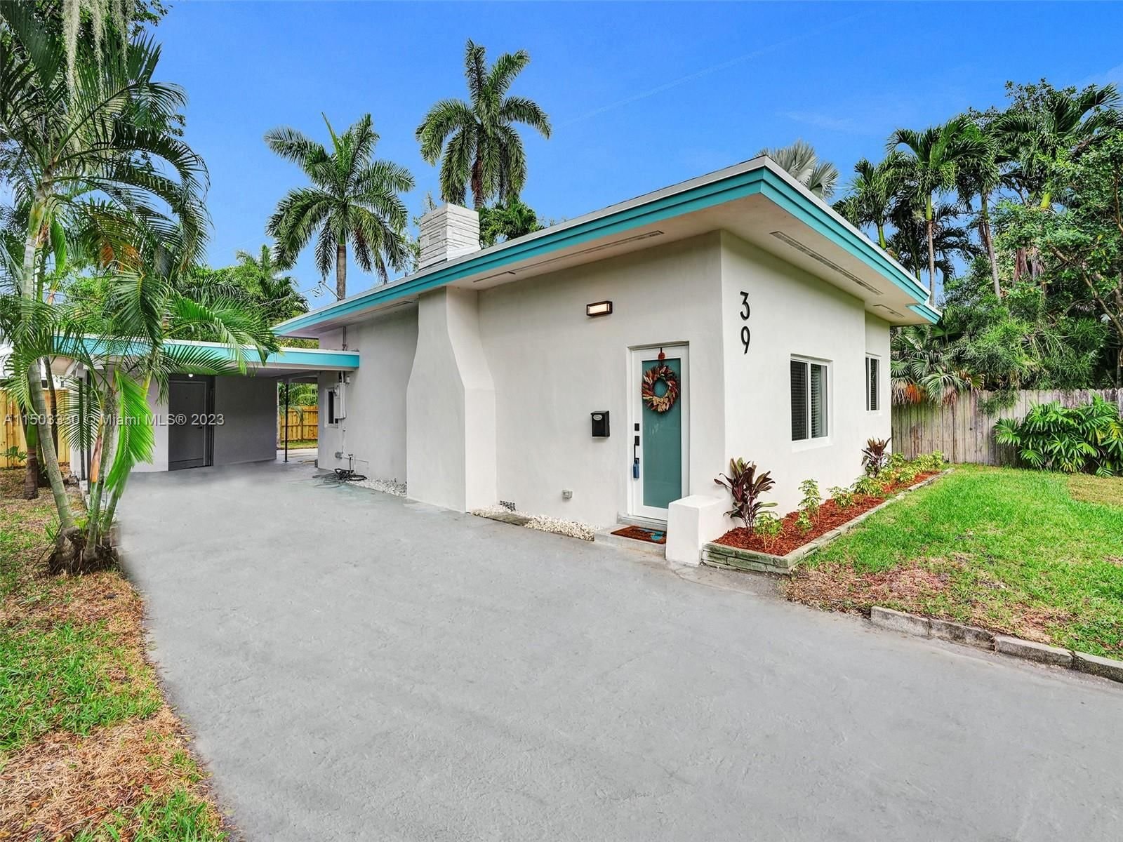Real estate property located at 39 16th Ct, Broward County, PLACIDO PLACE, Fort Lauderdale, FL