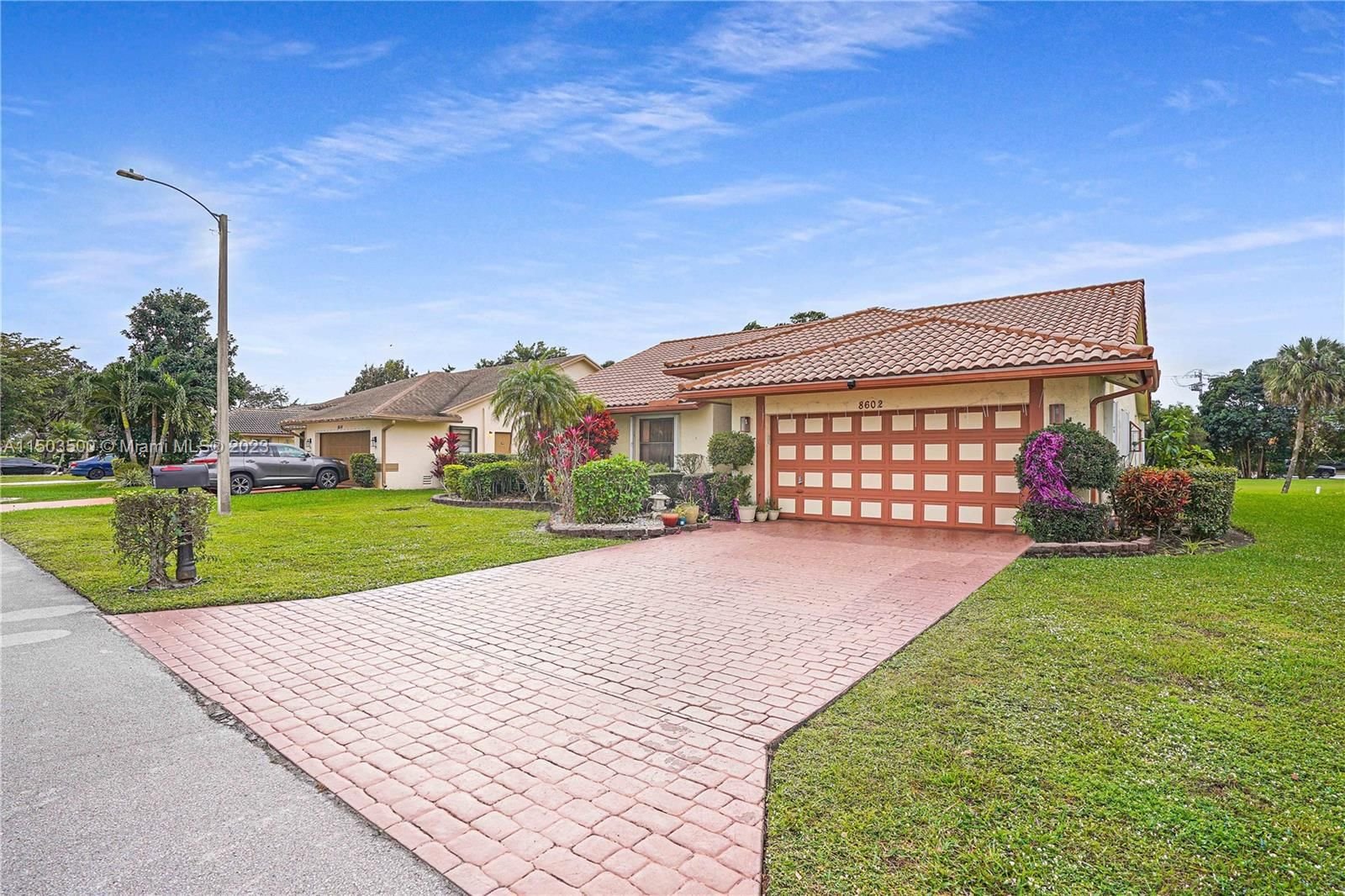Real estate property located at 8602 82nd STREET, Broward County, WOODMONT, Tamarac, FL