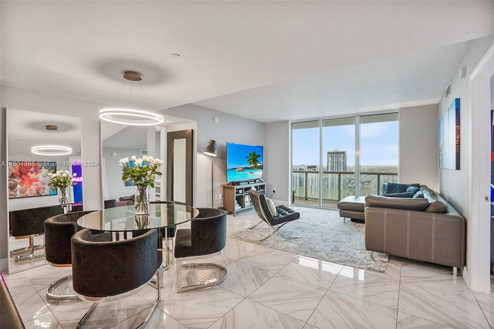 Real estate property located at 50 Biscayne Blvd #4611, Miami-Dade County, 50 BISCAYNE CONDO, Miami, FL