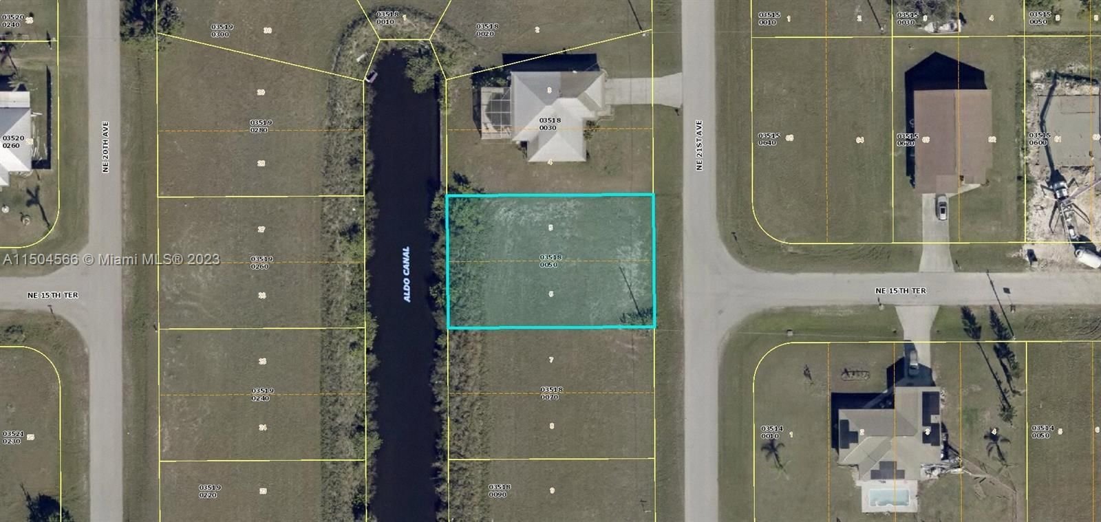 Real estate property located at 1514 NE 21ST AVE, Lee County, CAPE CORAL, Cape Coral, FL