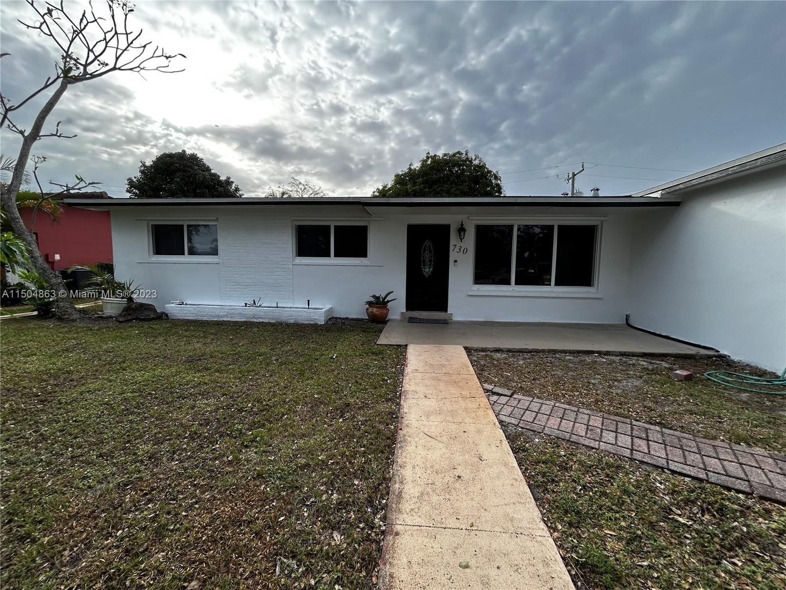 Real estate property located at 730 77th Way, Broward County, BOULEVARD HEIGHTS SEC 11, Pembroke Pines, FL