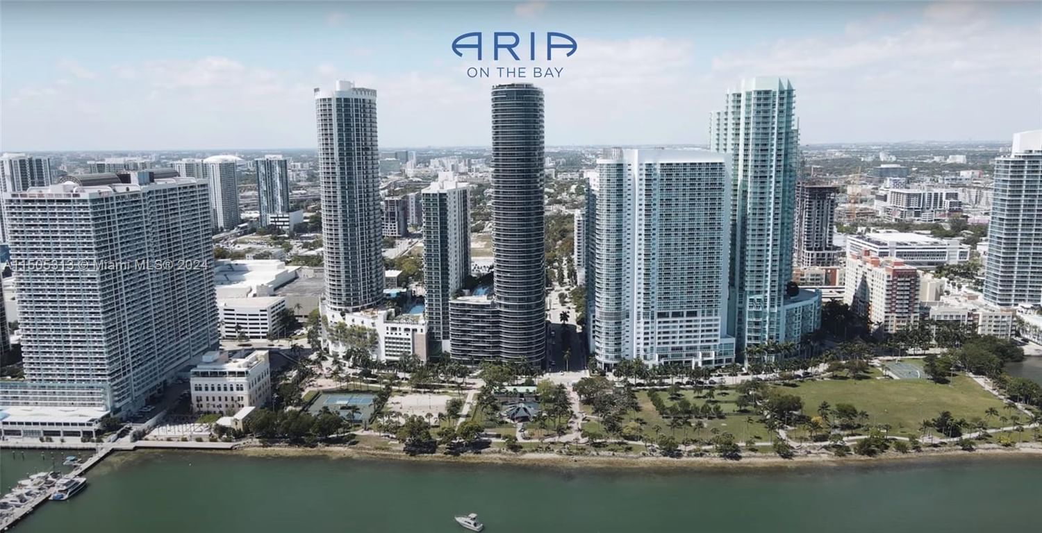 Real estate property located at 488 18th St #3103, Miami-Dade County, ARIA ON THE BAY CONDO, Miami, FL