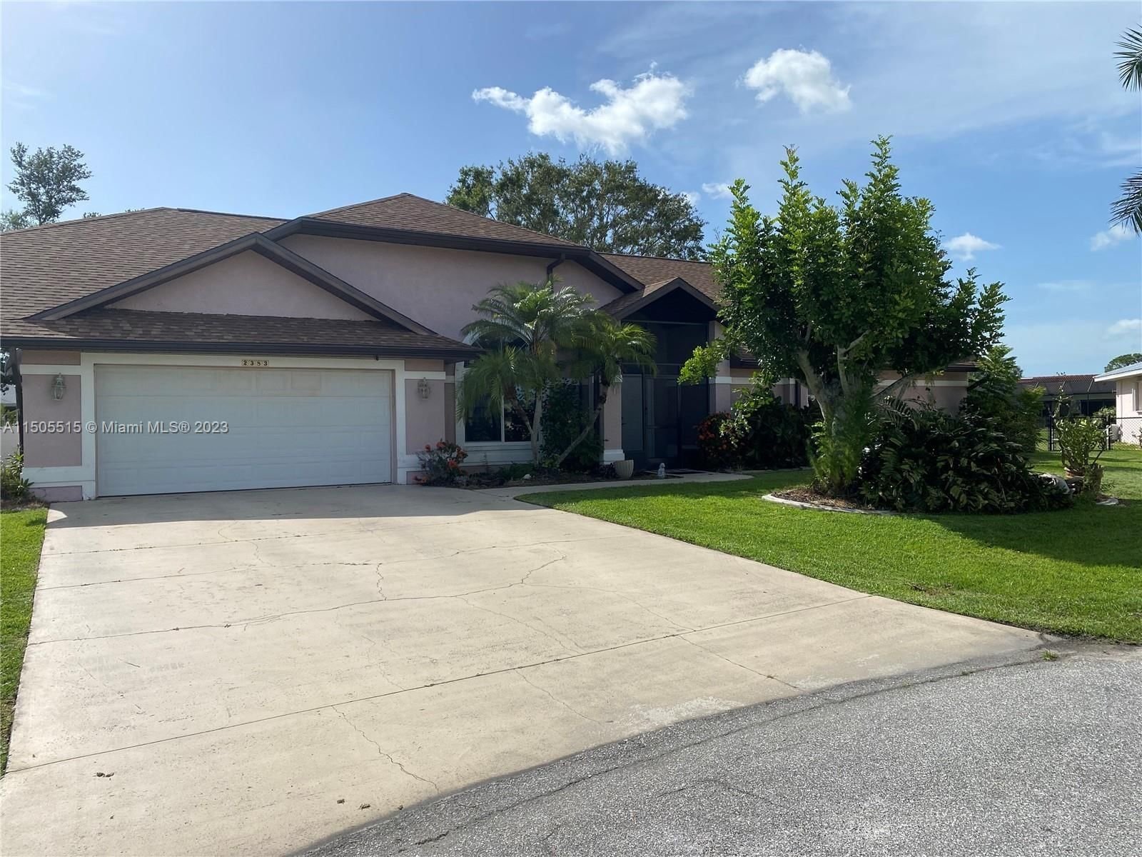 Real estate property located at 2383 Quirt Lane, Other Florida County, Punta Gorda Isles, Other City - In The State Of Florida, FL