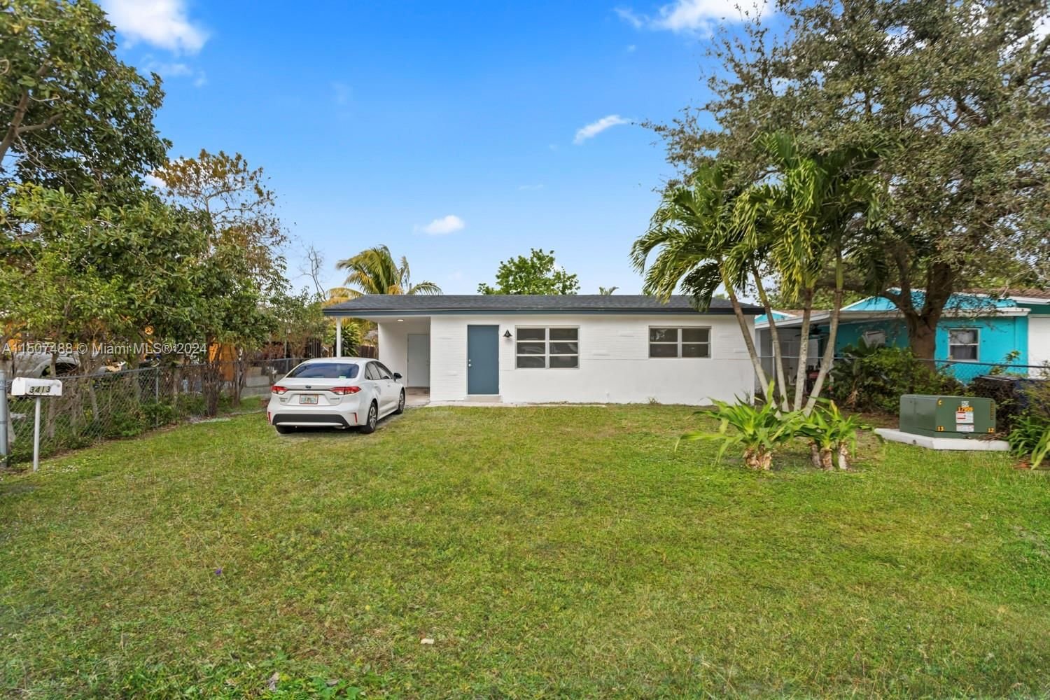 Real estate property located at 3413 12th Pl, Broward County, BREEZYWAY MANOR, Fort Lauderdale, FL