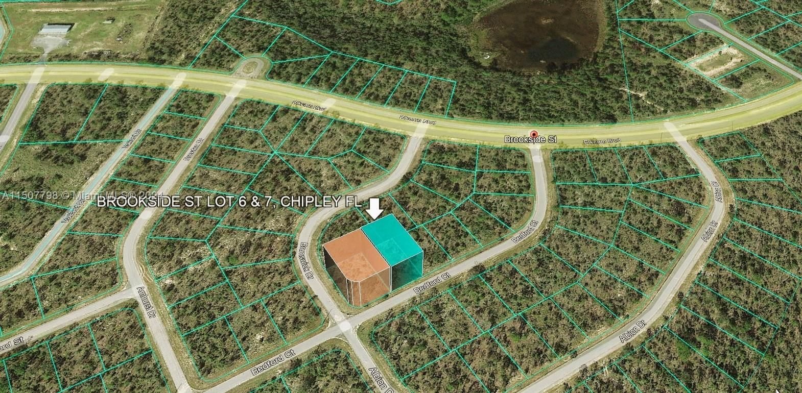 Real estate property located at Lot 6 & 7 BROOKSIDE ST, Other Florida County, SUNNY HILLS UNIT #8 LOT, Other City - In The State Of Florida, FL