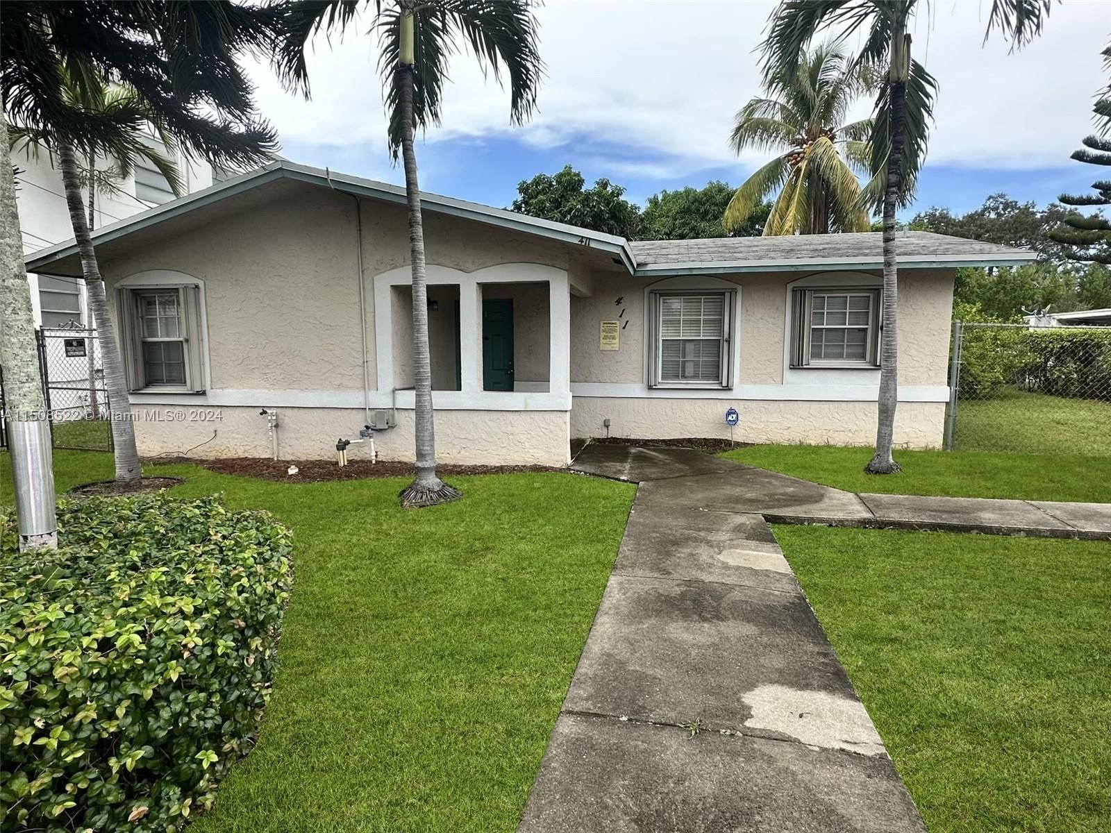 Real estate property located at 411 7th Ter, Broward County, NORTH LAUDERDALE, Fort Lauderdale, FL