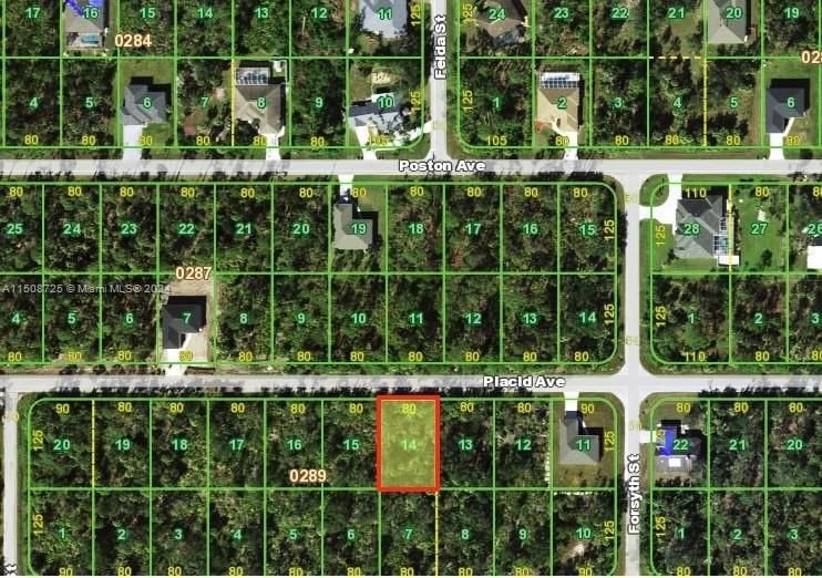 Real estate property located at 18087 Placid Ave, Charlotte County, Port Charlotte, Port Charlotte, FL