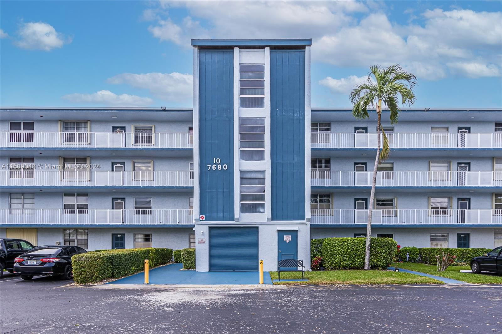 Real estate property located at 7680 18th St #405, Broward County, PALM SPRINGS 2 COND, Margate, FL