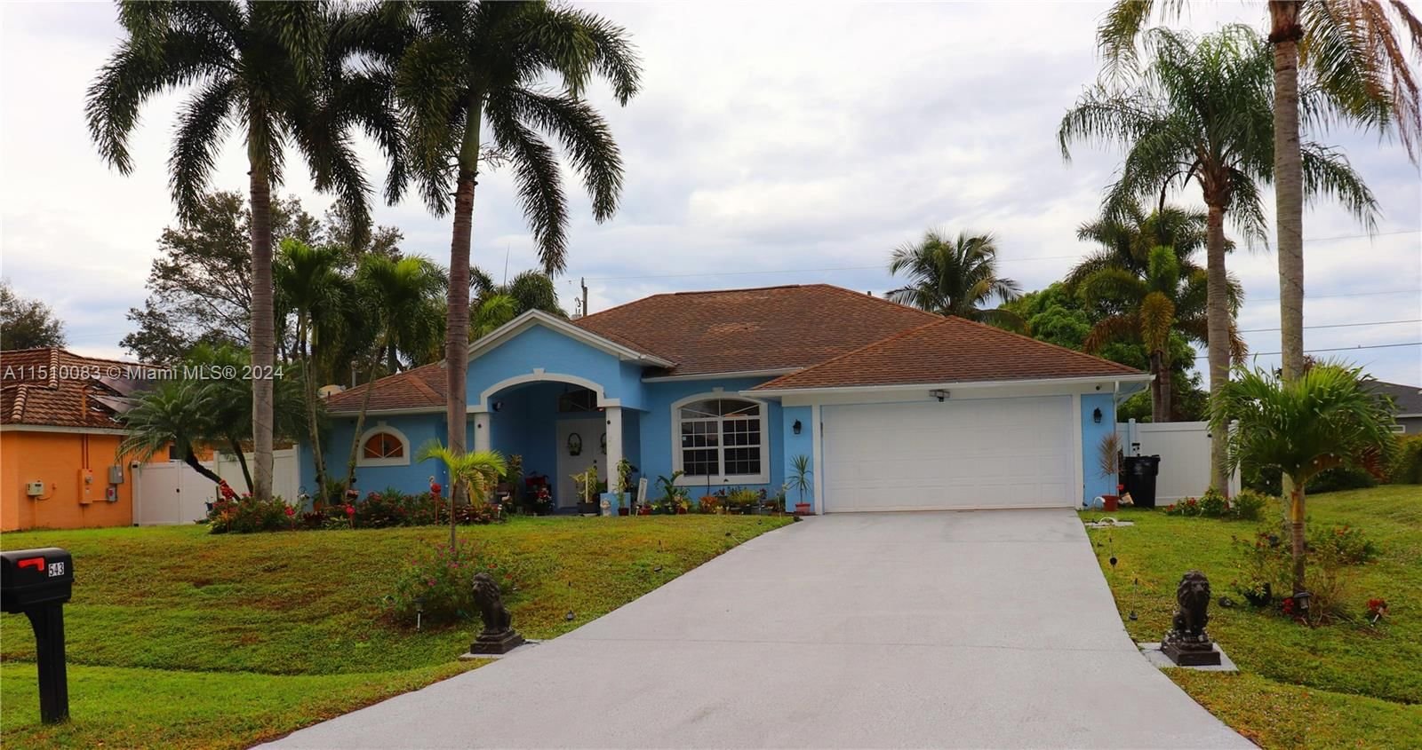 Real estate property located at 543 Hiawatha St, St Lucie County, PORT ST LUCIE SECTION 41, Port St. Lucie, FL