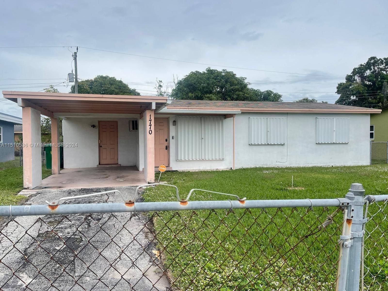Real estate property located at 1770 35th Way, Broward County, WESTWOOD PARK SEC 5, Lauderhill, FL