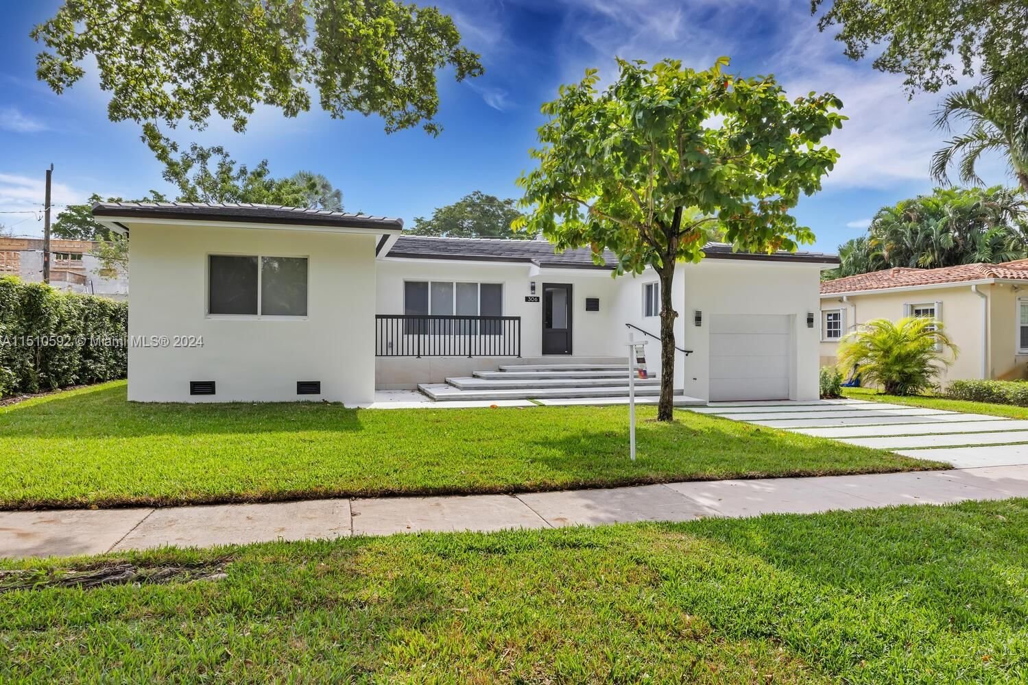 Real estate property located at 306 Fluvia Ave, Miami-Dade County, COCONUT GROVE SEC 1-CORAL, Coral Gables, FL