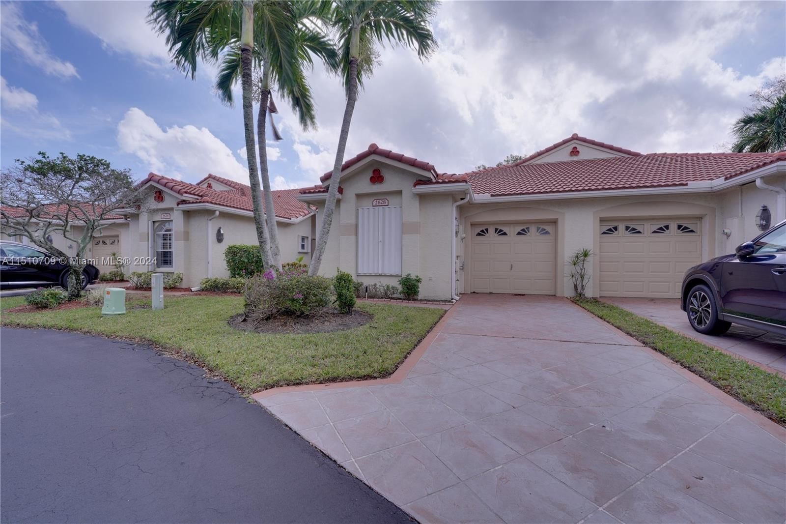 Real estate property located at 2628 Mango Creek Ln, Palm Beach County, QUAIL RUN VILLAS, Boynton Beach, FL