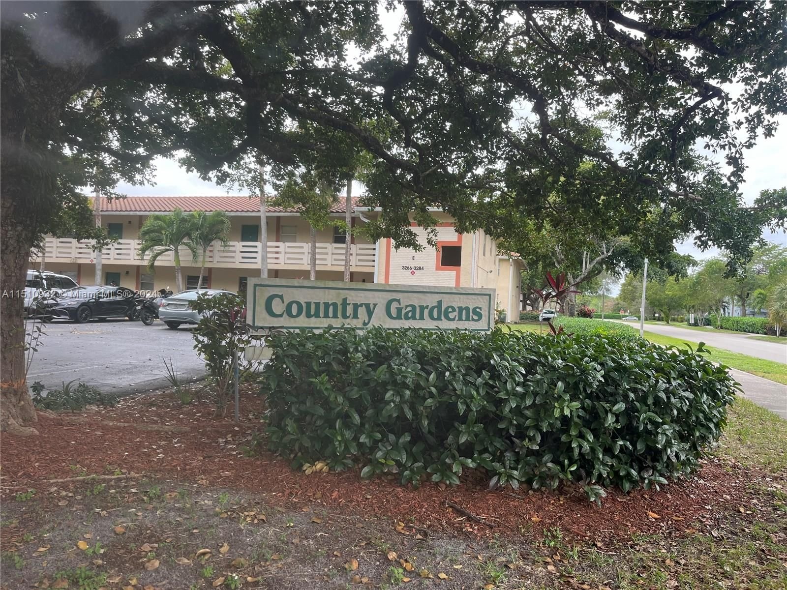 Real estate property located at , Broward County, COUNTRY GARDENS CONDO, Coral Springs, FL