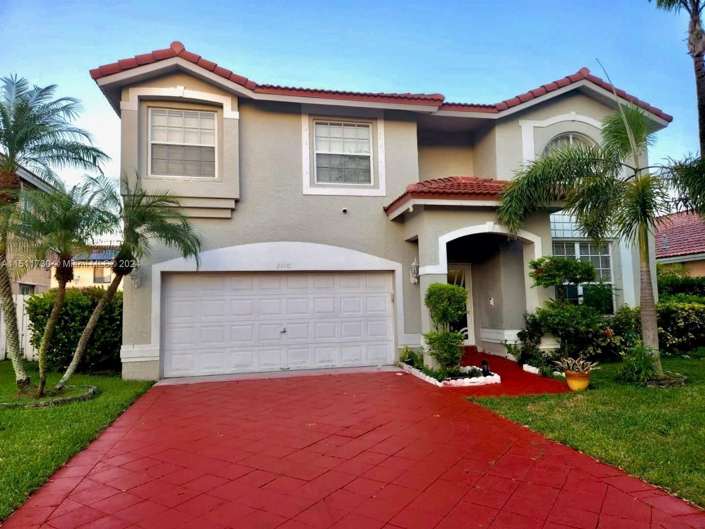 Real estate property located at 2410 137th Ter, Broward County, SAWGRASS PRESERVE, Sunrise, FL