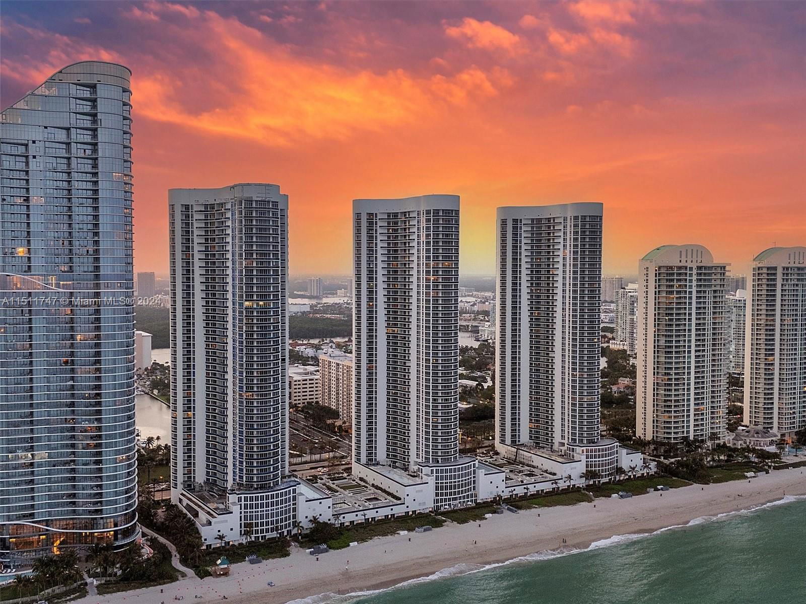 Real estate property located at 15901 Collins Ave #2607, Miami-Dade County, TDR TOWER II CONDO, Sunny Isles Beach, FL