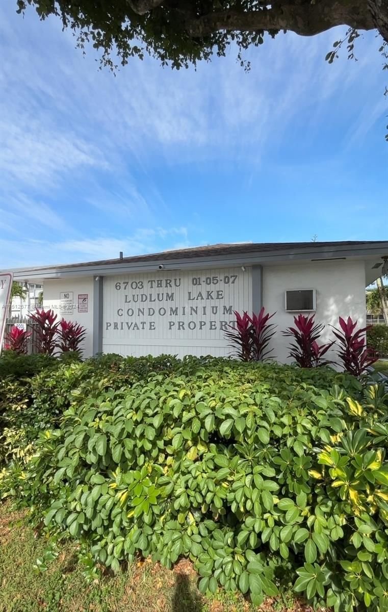 Real estate property located at 6707 169th St A110, Miami-Dade County, LUDLUM LAKE CONDO BLDG B, Hialeah, FL
