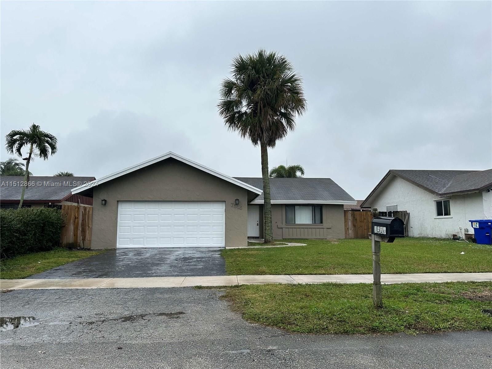 Real estate property located at 7516 6th Ct, Broward County, LAUDERDALE NORTH PARK SEC, North Lauderdale, FL
