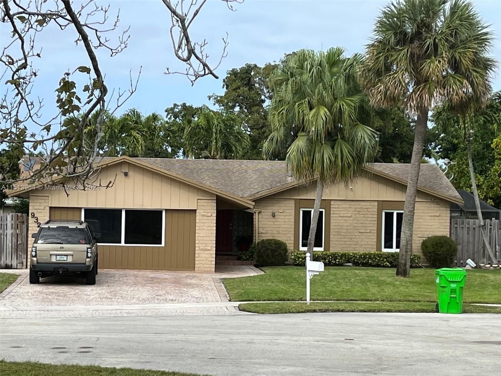 Real estate property located at 9321 35th Pl, Broward County, WELLEBY UNIT 2, Sunrise, FL