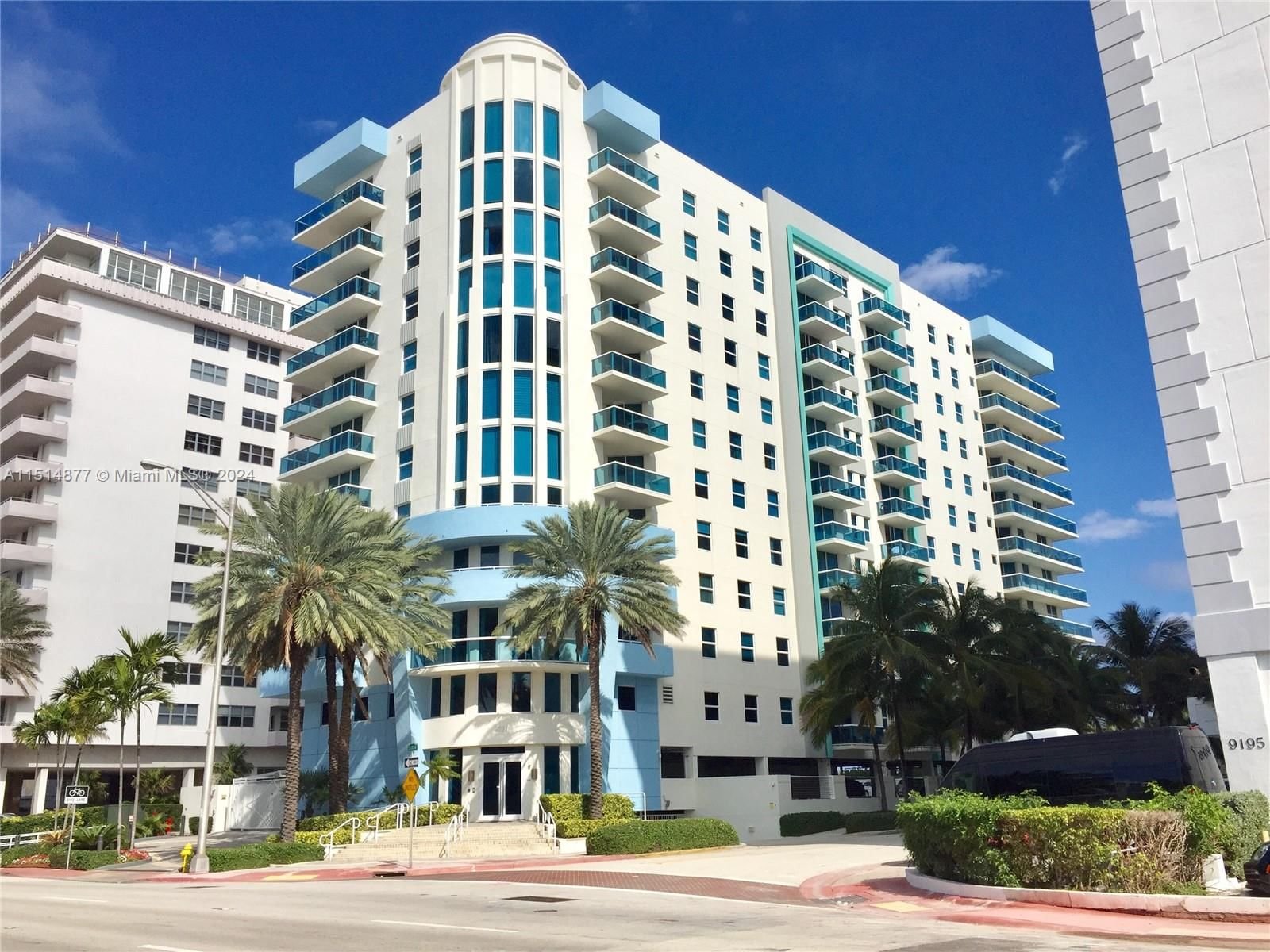 Real estate property located at 9201 Collins Ave #721, Miami-Dade County, THE WAVERLY AT SURFSIDE B, Surfside, FL