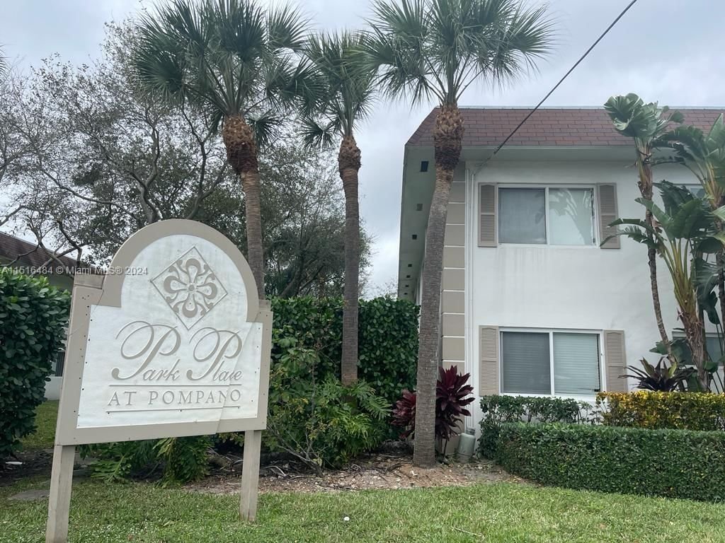 Real estate property located at 151 6th ave #2, Broward County, Park Place at Pompano, Pompano Beach, FL