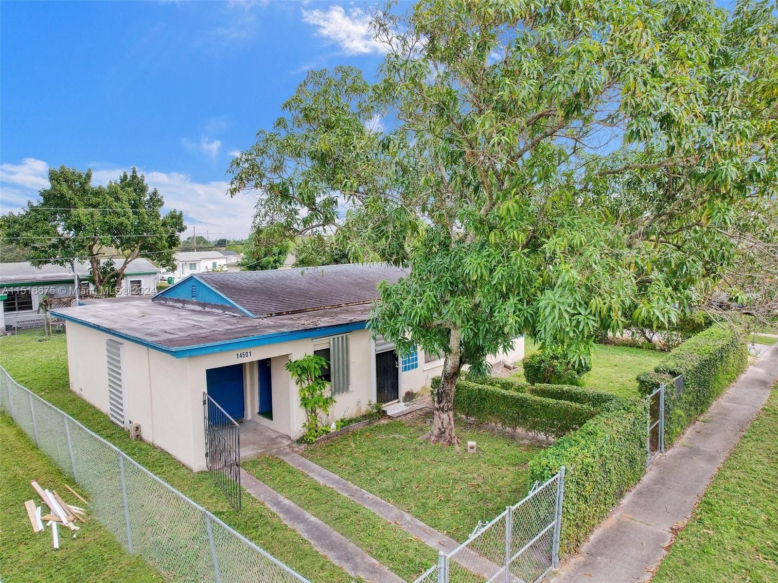 Real estate property located at 14501 Harrison St, Miami-Dade County, RICHMOND HEIGHTS, Miami, FL