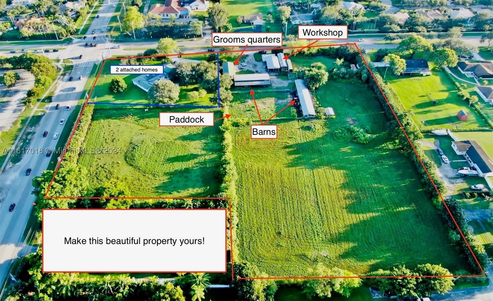 Real estate property located at 5901 160th Ave, Broward, Chambers Land Co Sub Se1/, Southwest Ranches, FL