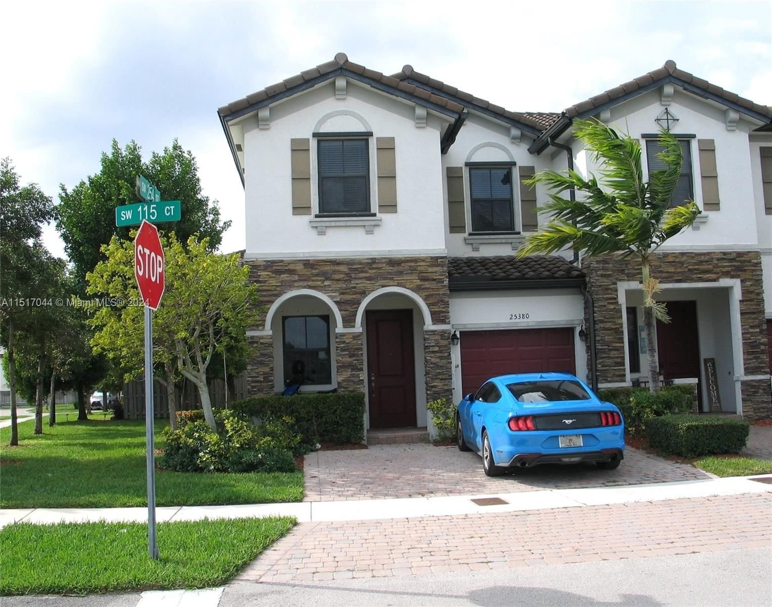 Real estate property located at 25380 115th Ct, Miami-Dade County, COCO PALM ESTATES, Homestead, FL