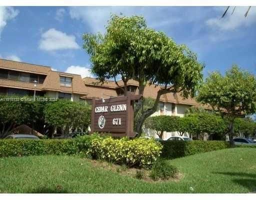 Real estate property located at 671 195th St #323E, Miami-Dade County, CEDAR GLENN CONDO APTS EA, Miami, FL