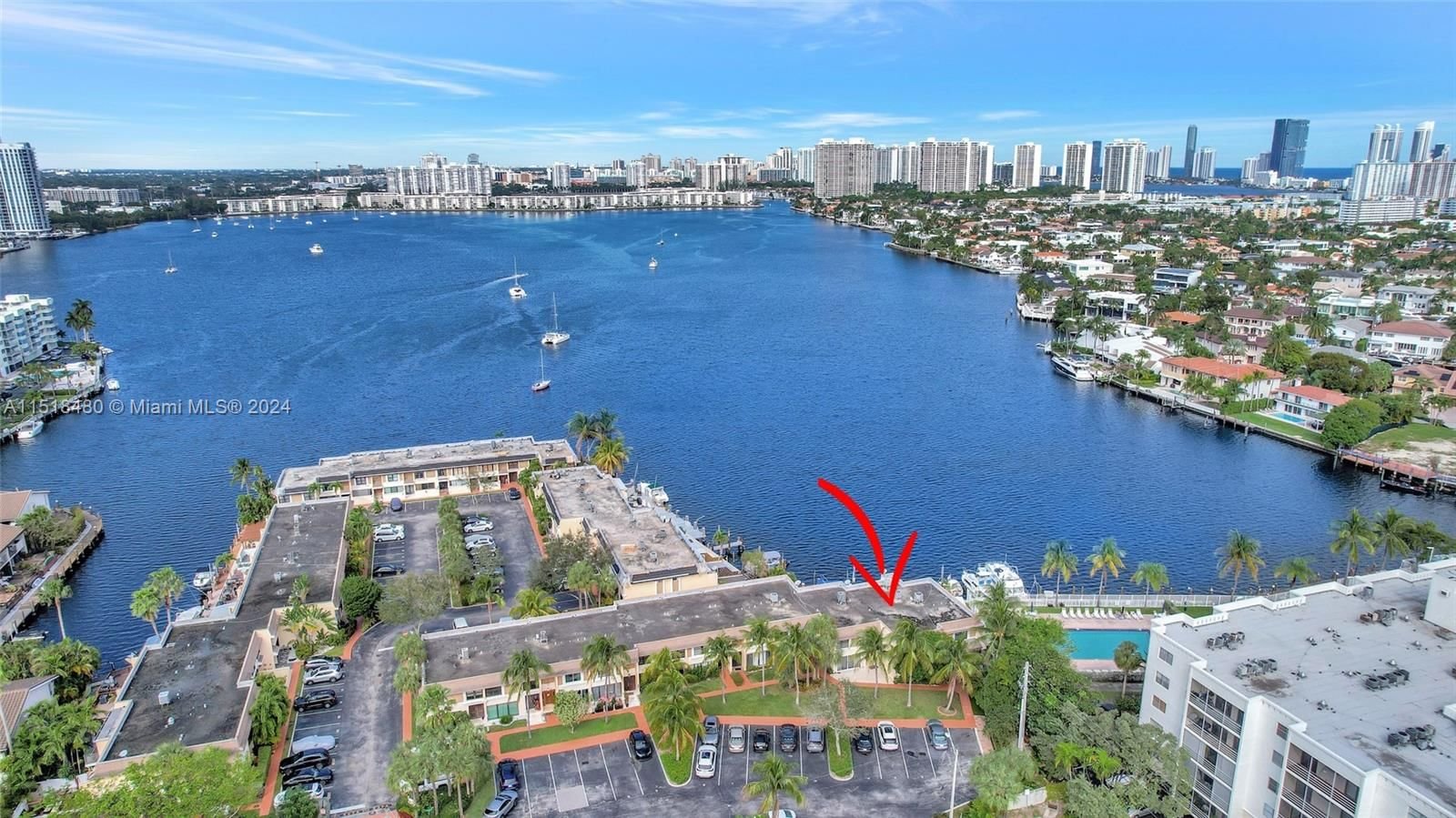 Real estate property located at 2807 164th St #2, Miami-Dade County, LEEWARD POINT CONDO, North Miami Beach, FL