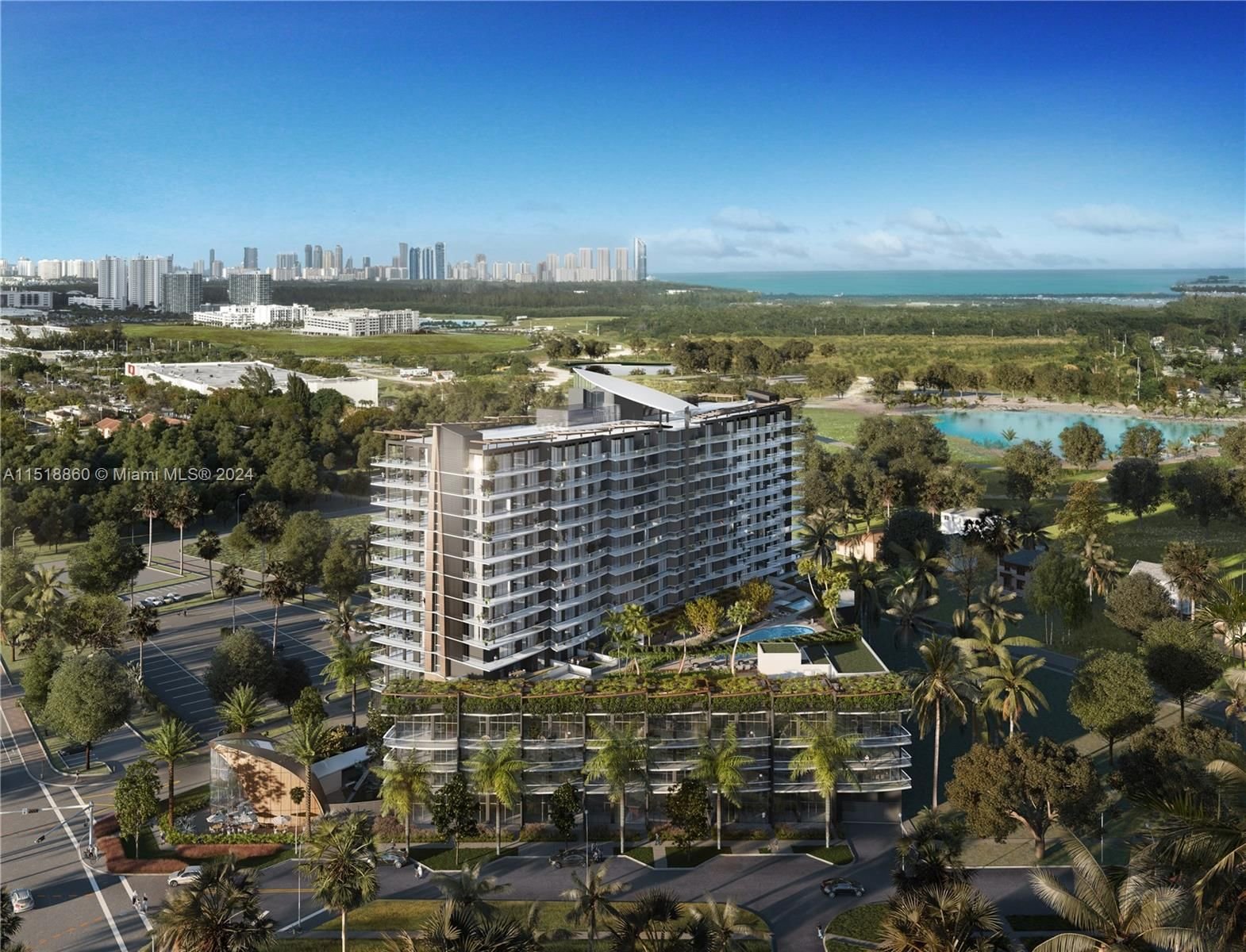 Real estate property located at 13899 Biscayne Blvd #1516, Miami-Dade County, NEXO RESIDENCES, North Miami Beach, FL