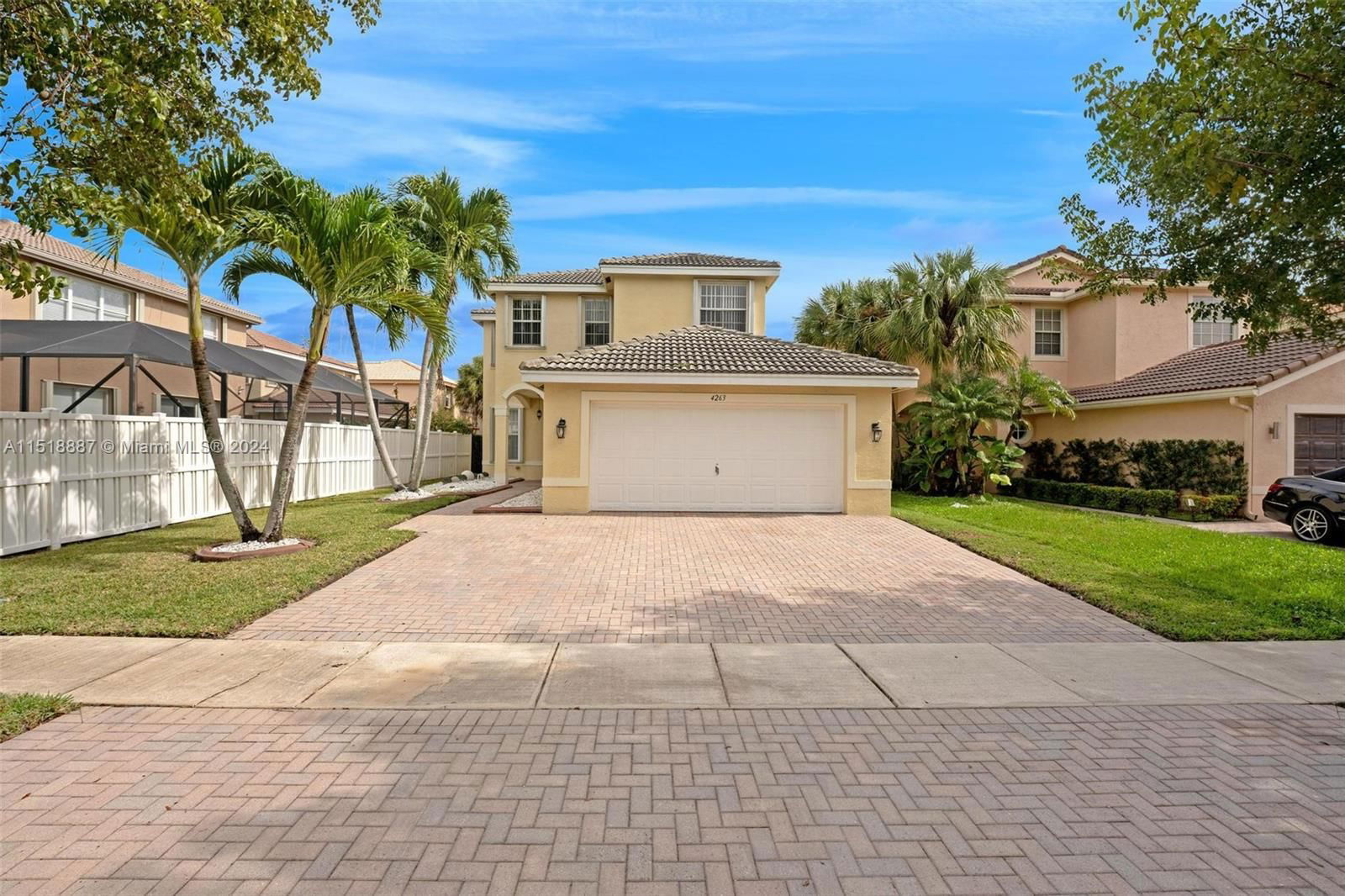 Real estate property located at 4263 128th Ave, Broward County, SILVER FALLS, Miramar, FL