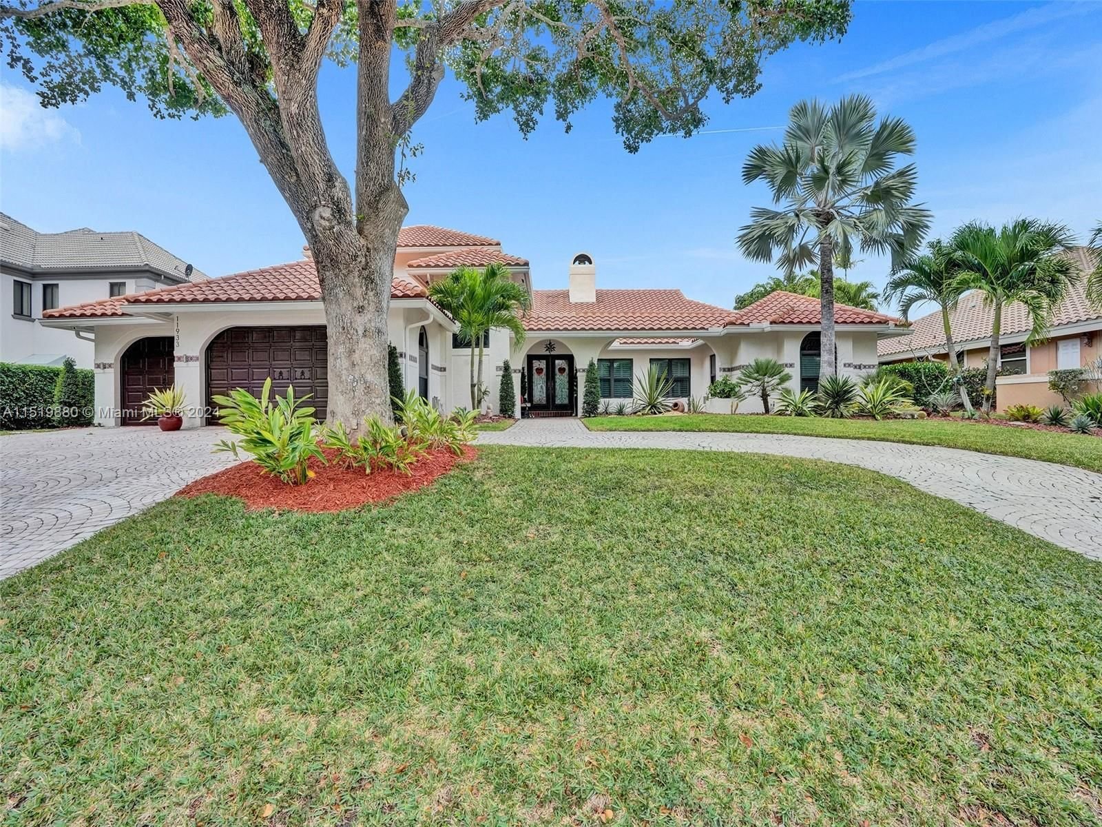 Real estate property located at 11933 Winged Foot Ter, Broward County, EAGLE TRACE, Coral Springs, FL