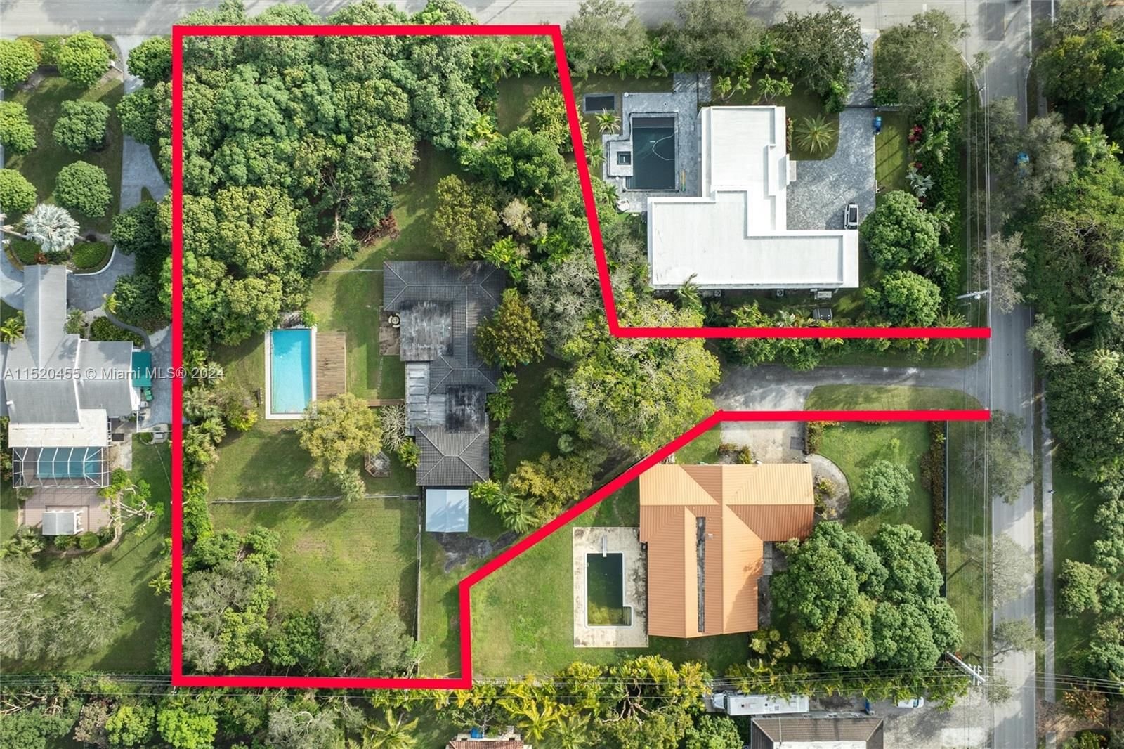 Real estate property located at 9351 67th Ave, Miami-Dade County, THREE LITTLE GROVES, Pinecrest, FL